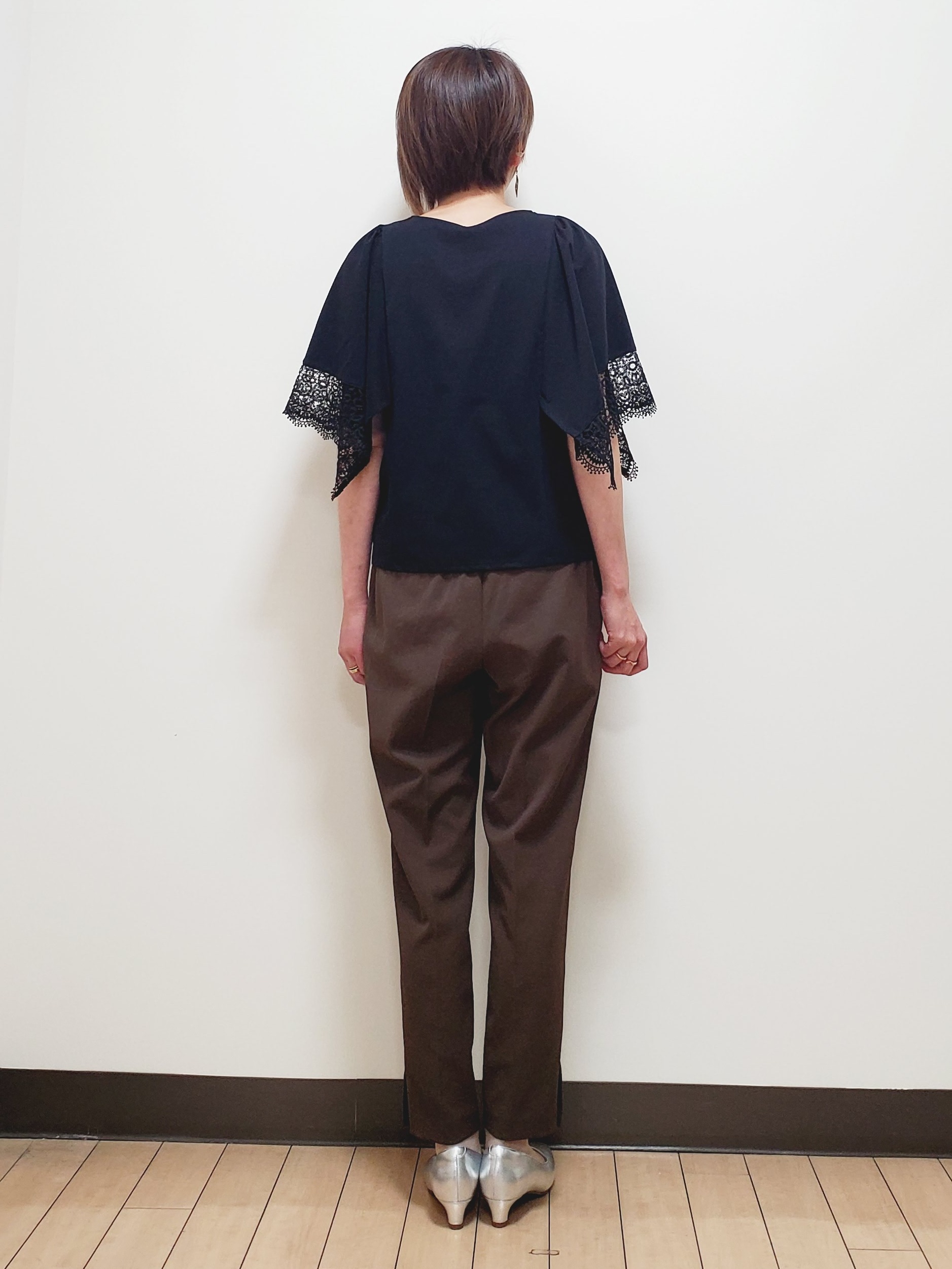 yuuさんの「Reflect｜【UVカット／接触冷感】レーススリーブジャージカットソー」を使ったコーディネート