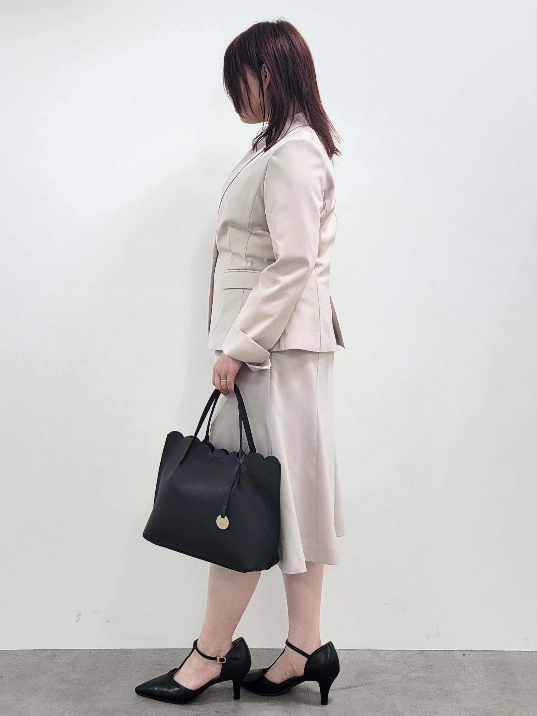 kinaさんの「index｜【接触冷感／吸水速乾】セットアップ対応ストレッチテーラードジャケット《イージーアイロン／洗濯機OK／」を使ったコーディネート