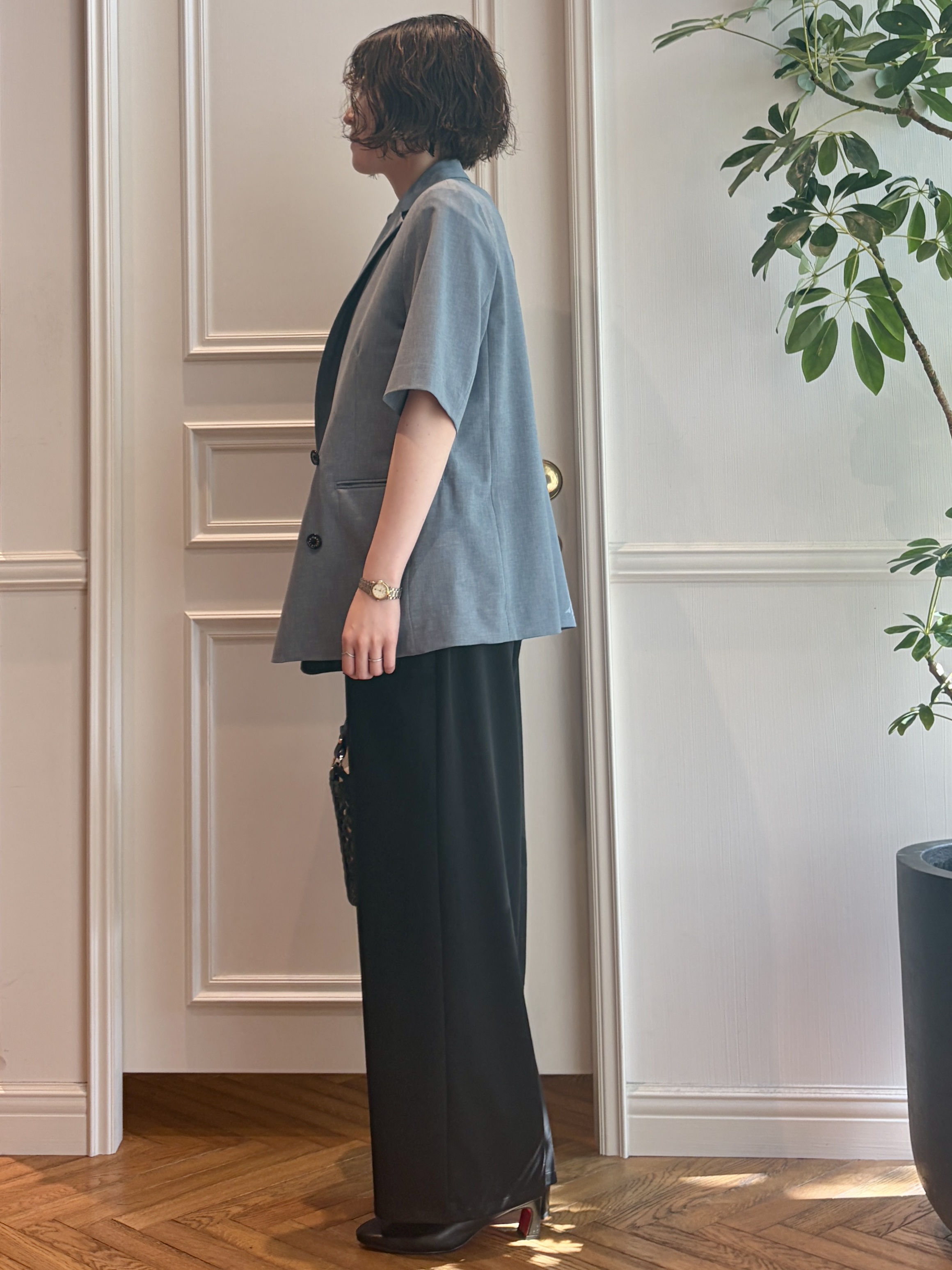 nakaoさんの「DRESSTERIOR｜【ウォッシャブル】フレンチスリーブ コンビネゾン」を使ったコーディネート