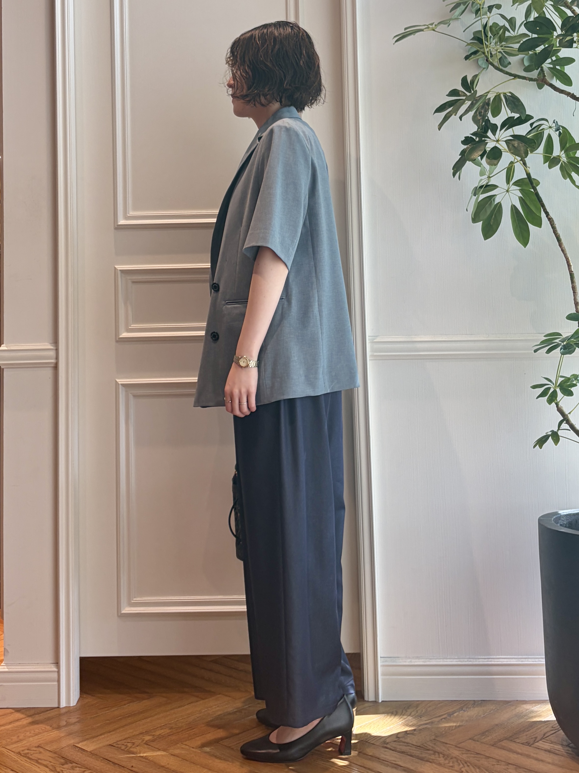 nakaoさんの「DRESSTERIOR｜【otonaMUSE5月号掲載/3WAY】メッシュ＆キャンバス バケツBAG」を使ったコーディネート
