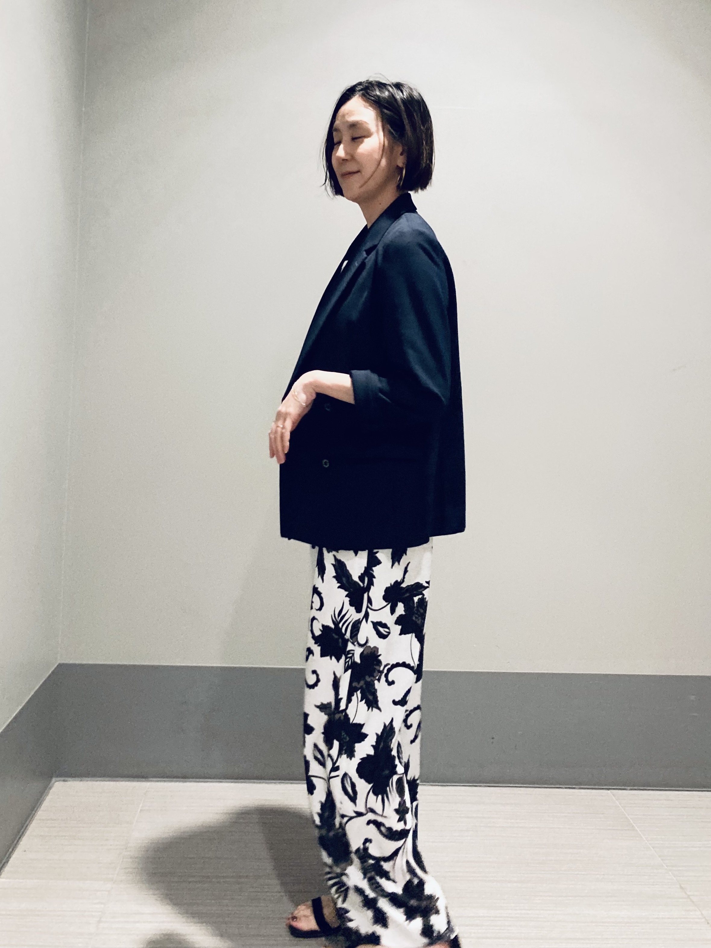 Furuさんの「DRESSTERIOR｜【セットアップ可/吸水速乾/ウォッシャブル】リネンブレンドオックスダブルジャケット」を使ったコーディネート