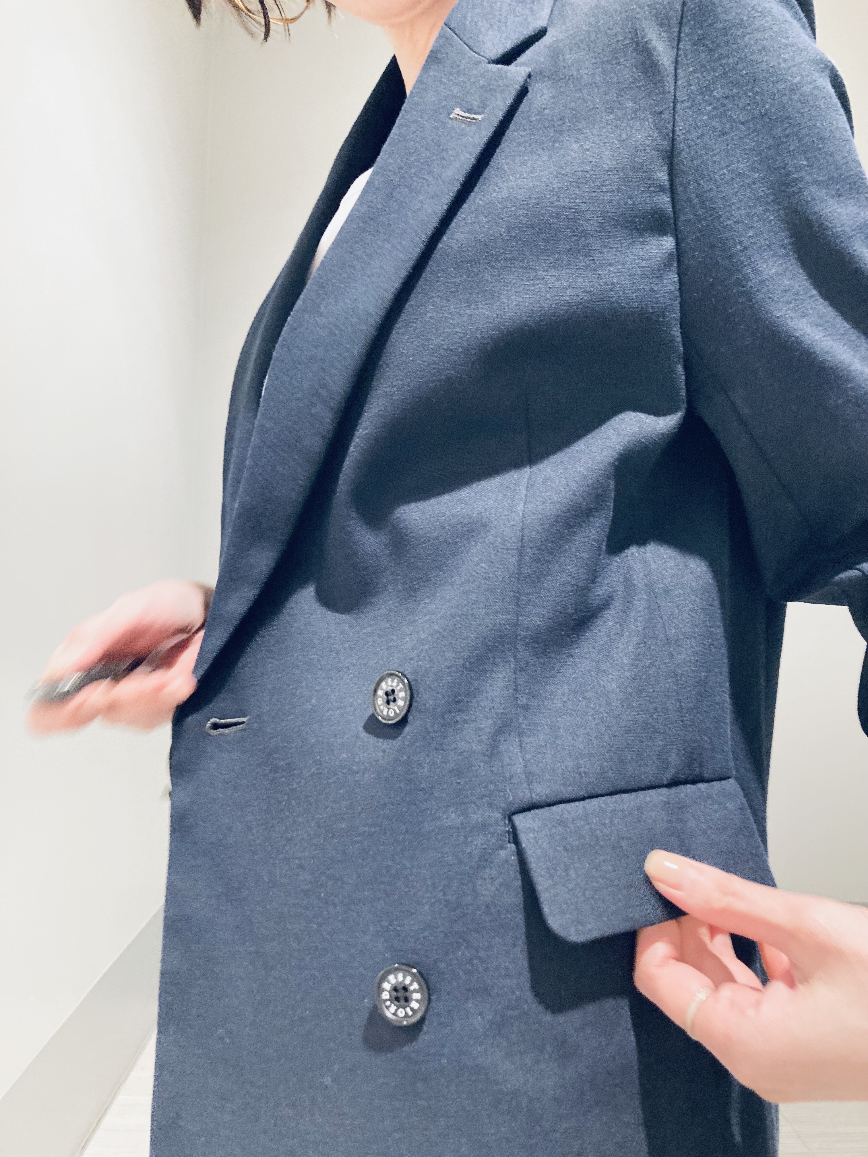 Furuさんの「DRESSTERIOR｜【セットアップ可/吸水速乾/ウォッシャブル】リネンブレンドオックスダブルジャケット」を使ったコーディネート