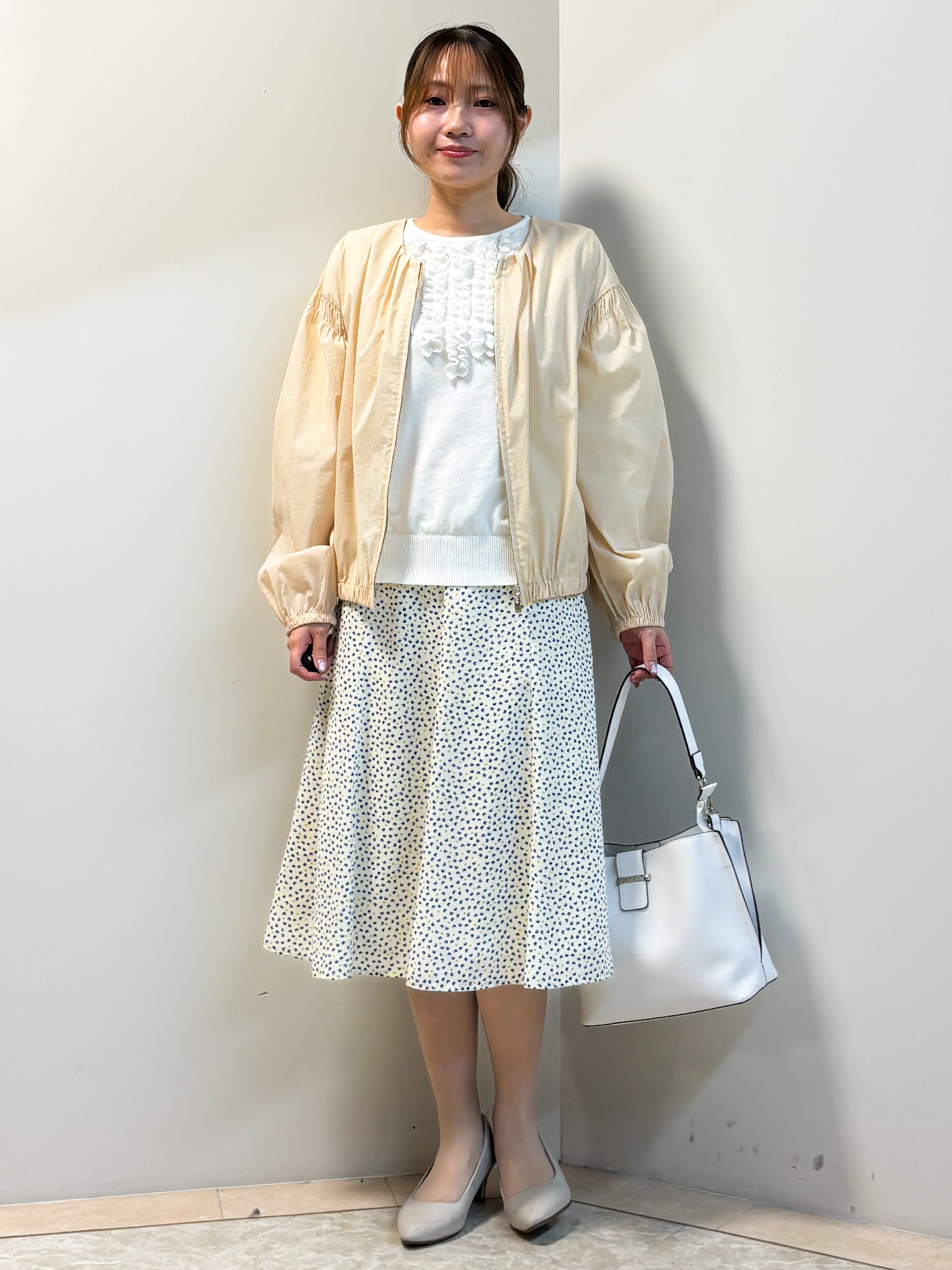 Sawaさんの「Reflect｜フロントファスナーシアーブルゾン」を使ったコーディネート