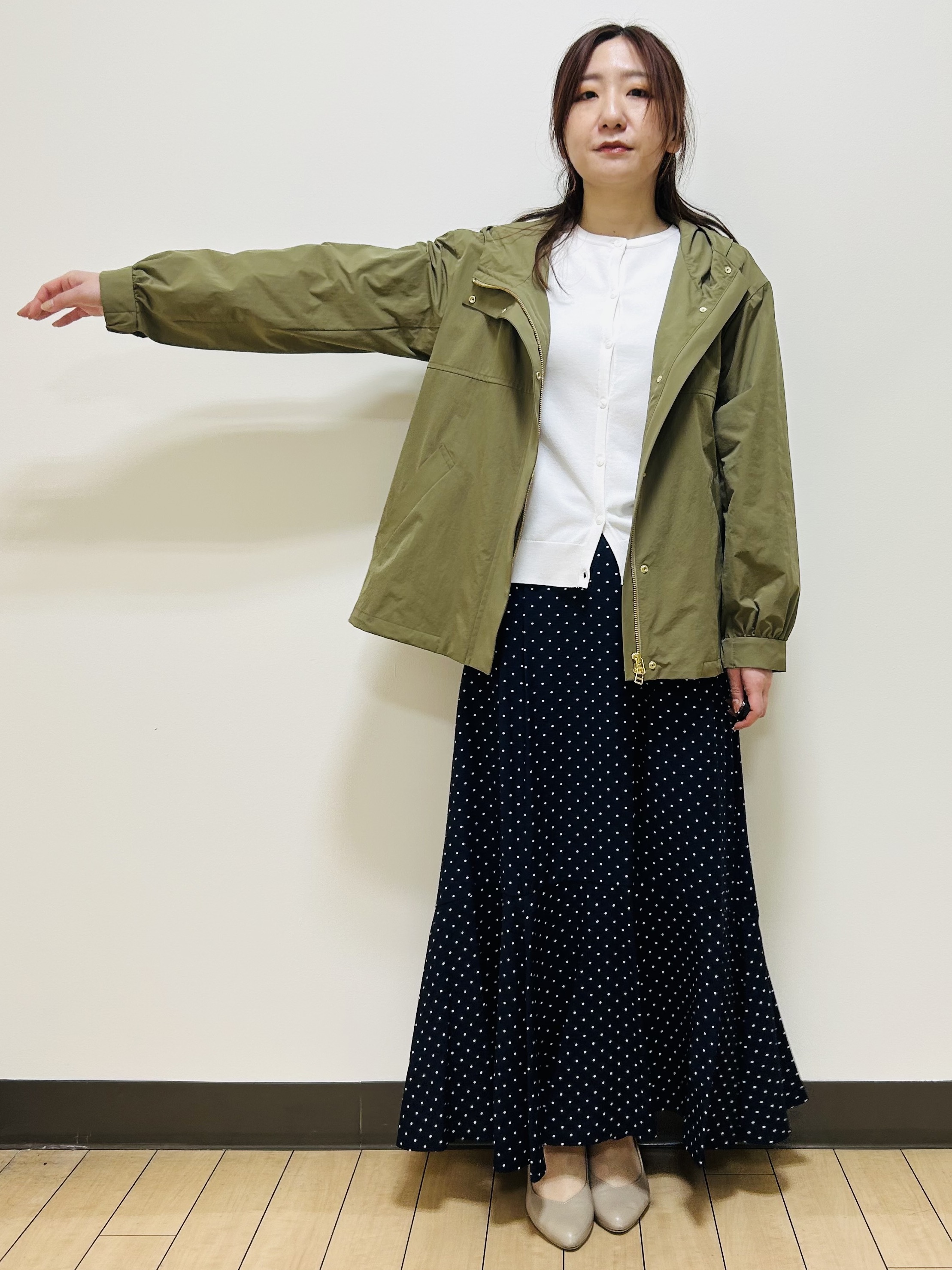 miiiさんの「Reflect｜【花粉バリア】マウンテンパーカー」を使ったコーディネート