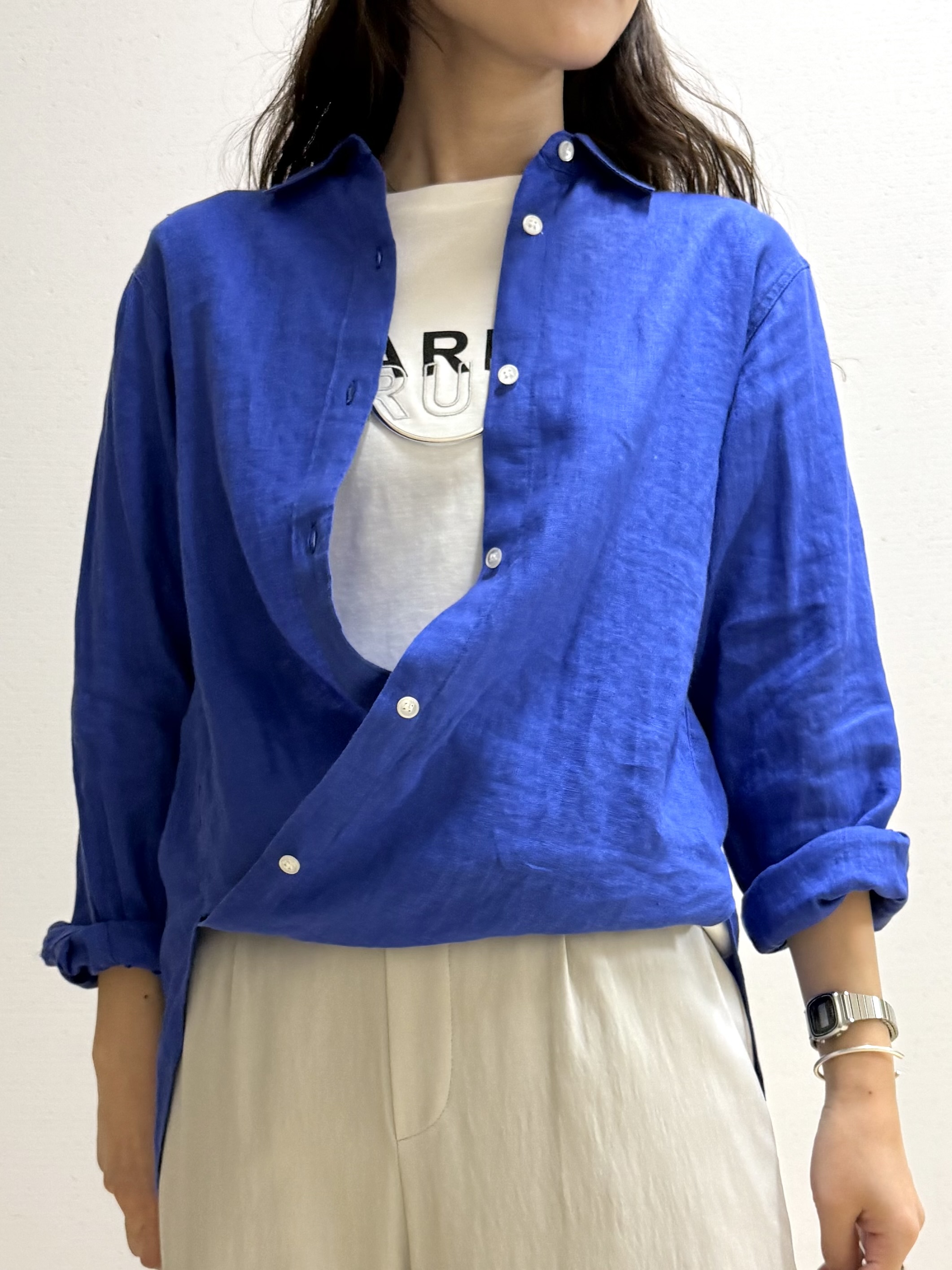 mamiさんの「INDIVI｜【UVケア／選べるグラフィック】スムースジャージTシャツ」を使ったコーディネート