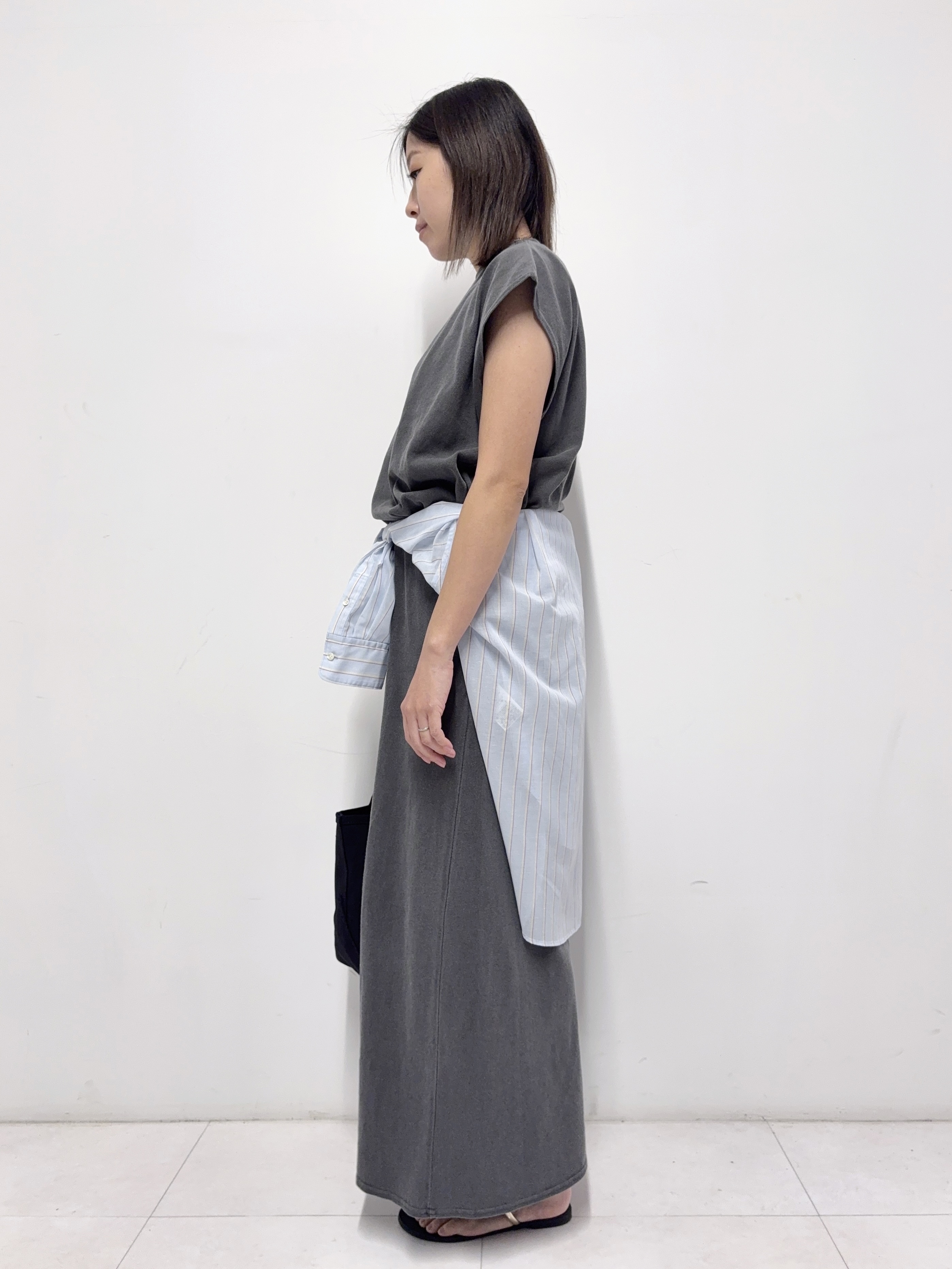 Nishijimaさんの「DRESSTERIOR｜STAR＆STRIPE（スターアンドストライプ）フレンチスリーブトップス」を使ったコーディネート