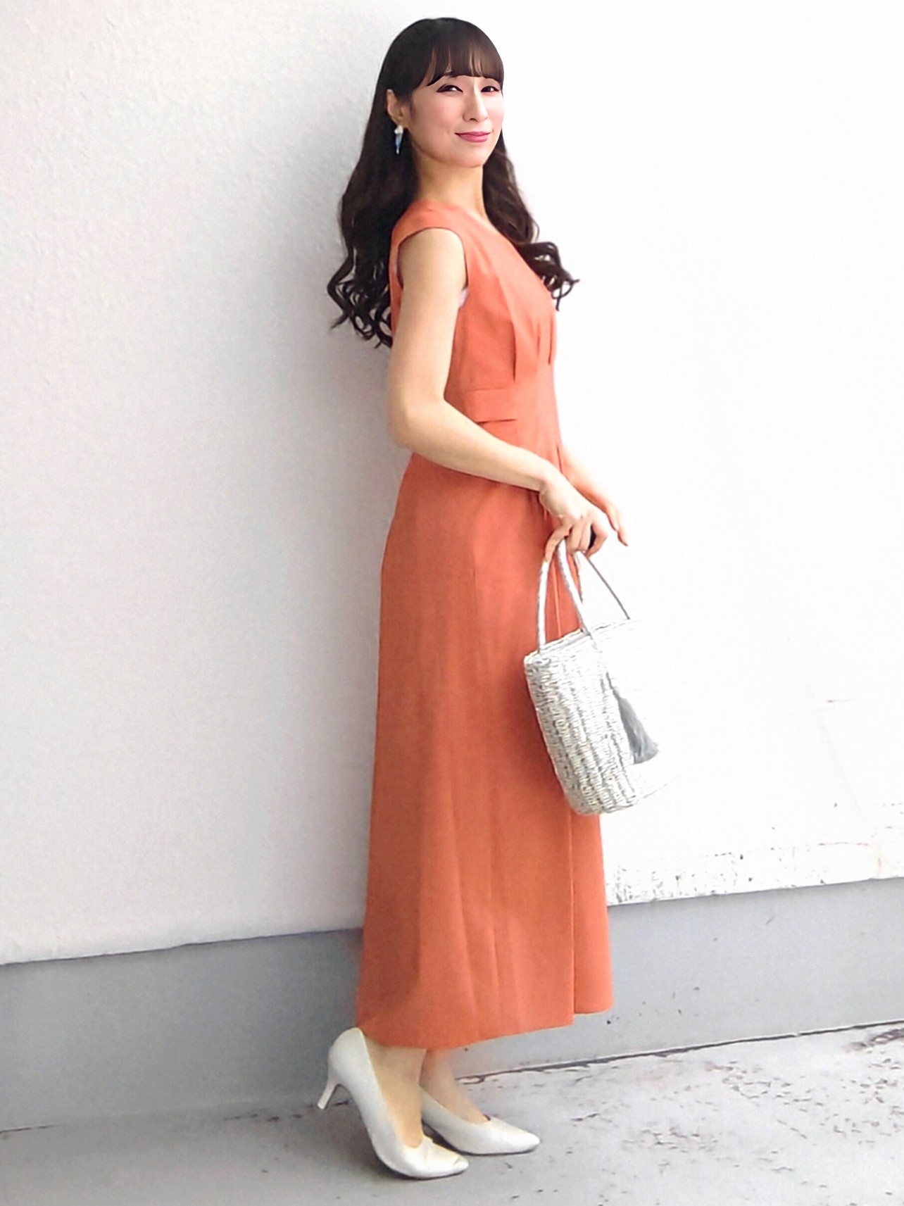 keinaさんの「SunaUna｜【手洗い可／日本製】ノースリーブフレアワンピース」を使ったコーディネート