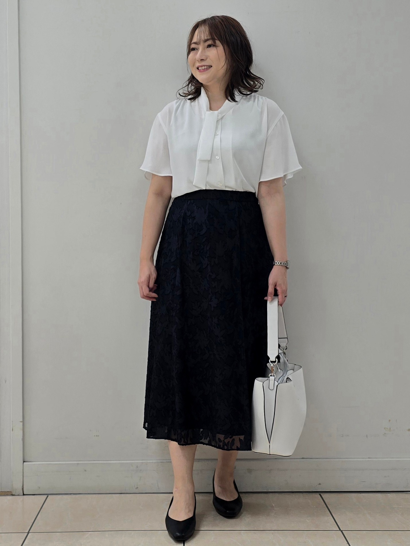 fkeさんの「Reflect｜【SS-4Lサイズ／UVカット／接触冷感】匠ジャケット／ノーカラー」を使ったコーディネート