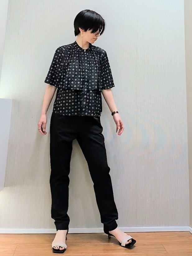 ミズタさんの「UNTITLED｜【接触冷感/UVカット/遮熱機能】フライスジャージカーディガン」を使ったコーディネート