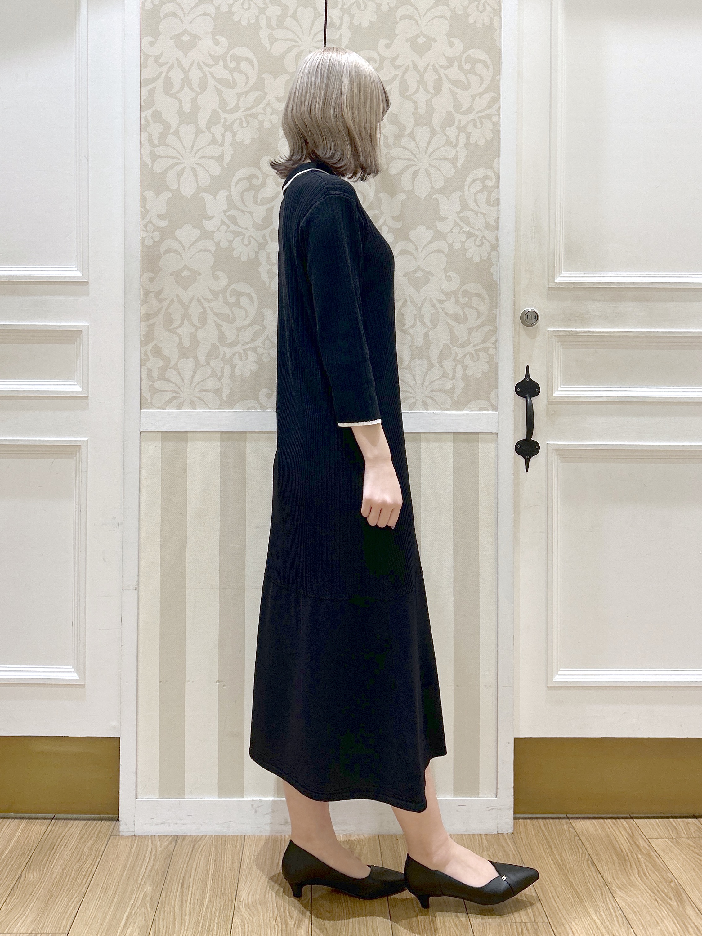 望 愛さんの「grove｜【貴島明日香さん着用・洗える】麻調ノーカラーブルゾン」を使ったコーディネート