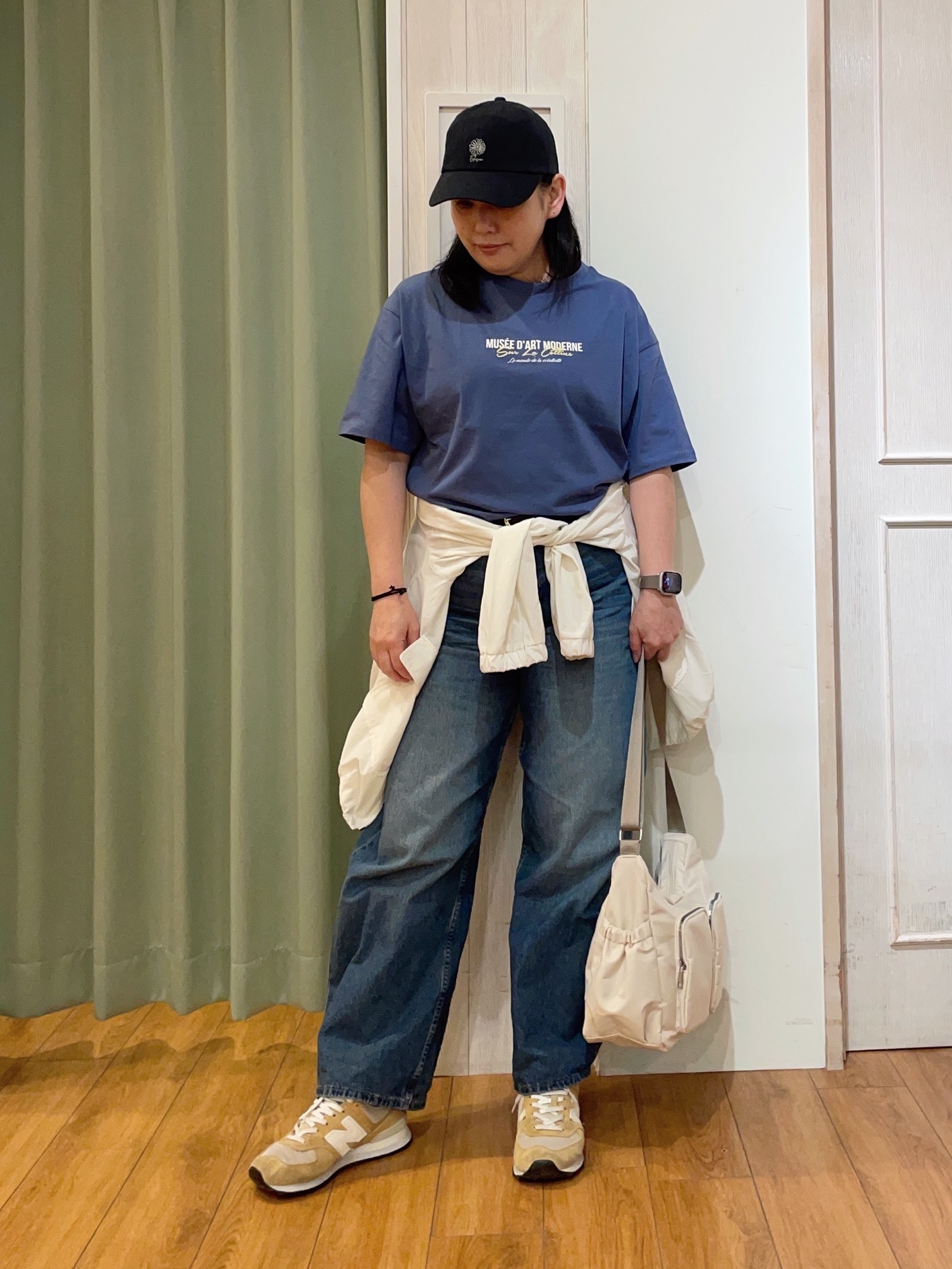 ke-yさんの「SHOO･LA･RUE｜【S-LL/UV】季節の変わり目に ゴールドパーツが上品なフード付きブルゾン」を使ったコーディネート