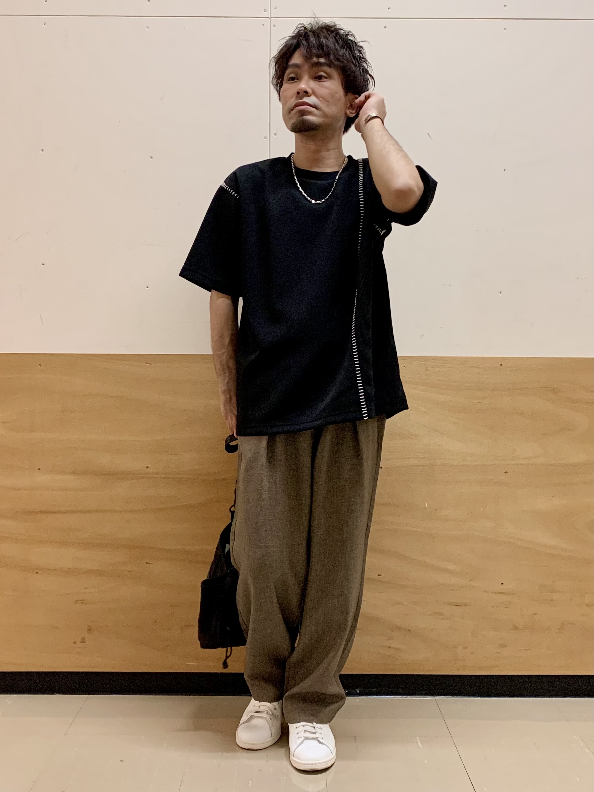 MATUさんの「THE SHOP TK｜ハンドステッチ 半袖Tシャツ 洗濯機OK」を使ったコーディネート