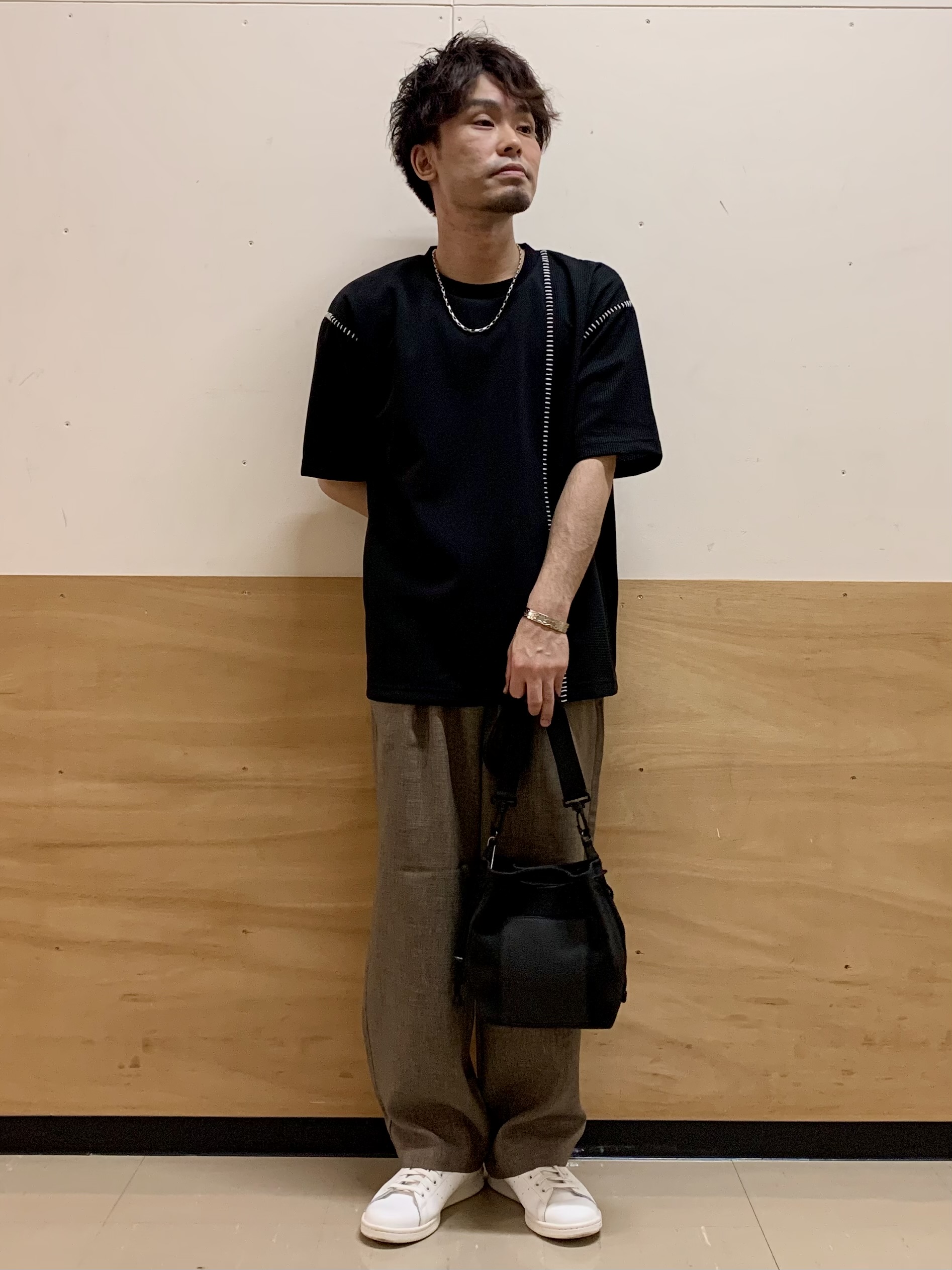 MATUさんの「THE SHOP TK｜ハンドステッチ 半袖Tシャツ 洗濯機OK」を使ったコーディネート