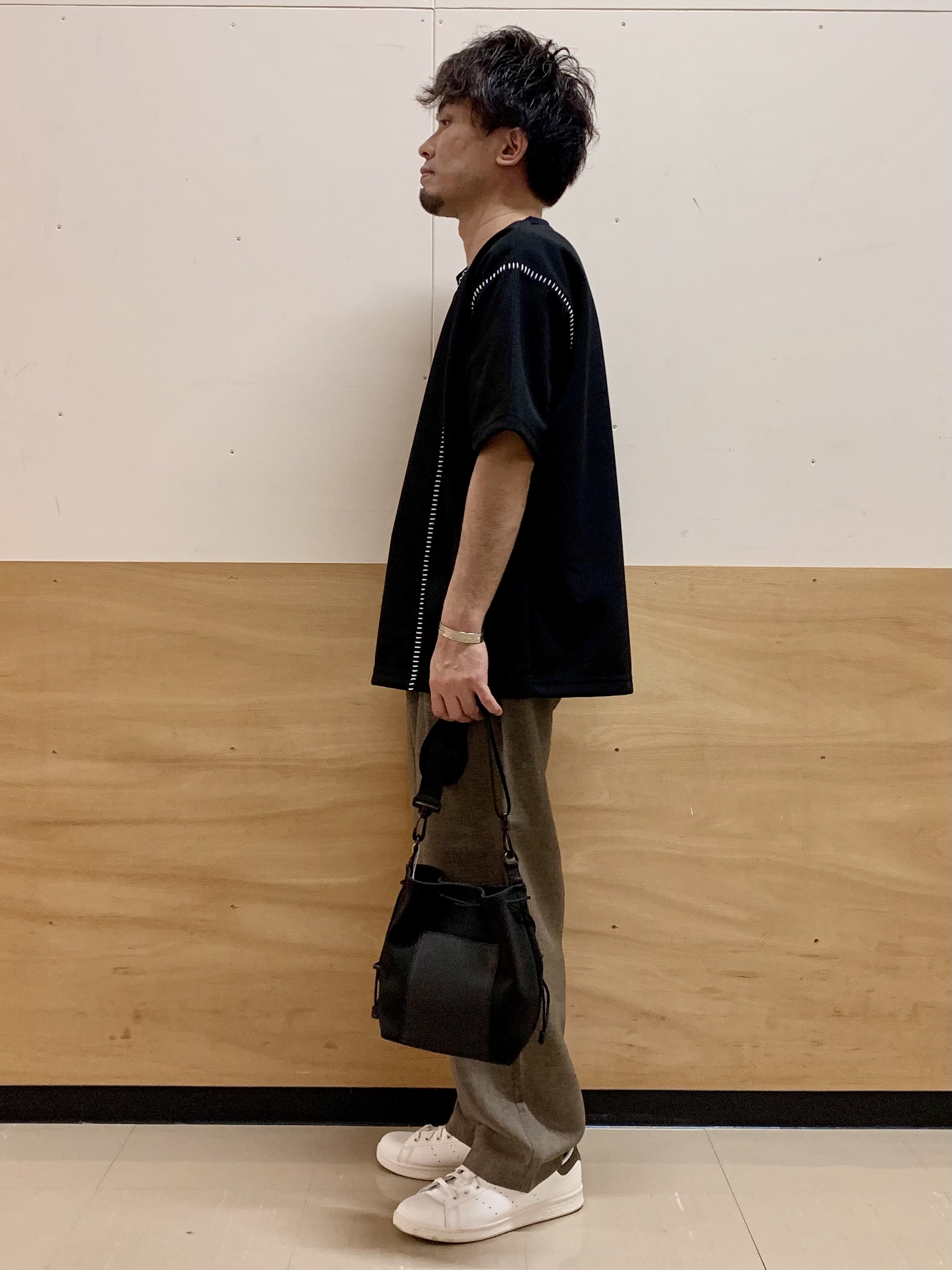 MATUさんの「THE SHOP TK｜ハンドステッチ 半袖Tシャツ 洗濯機OK」を使ったコーディネート