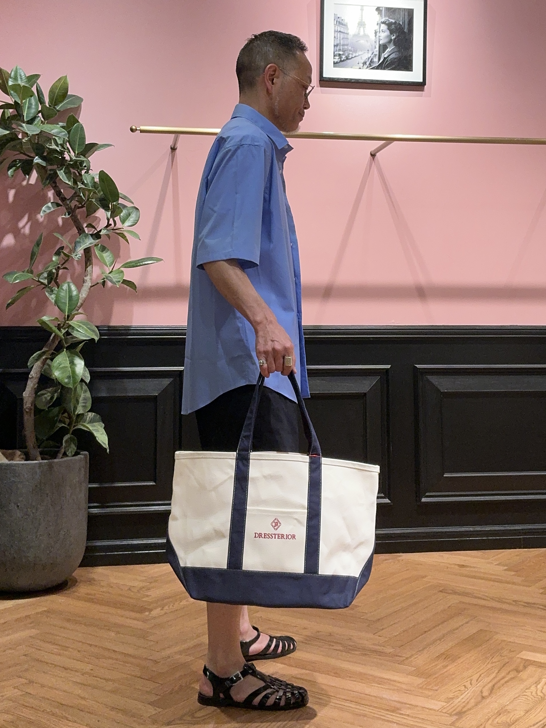 torigoeさんの「DRESSTERIOR｜【干場義雅&times;DRESSTERIOR】シドグラスシャツ」を使ったコーディネート