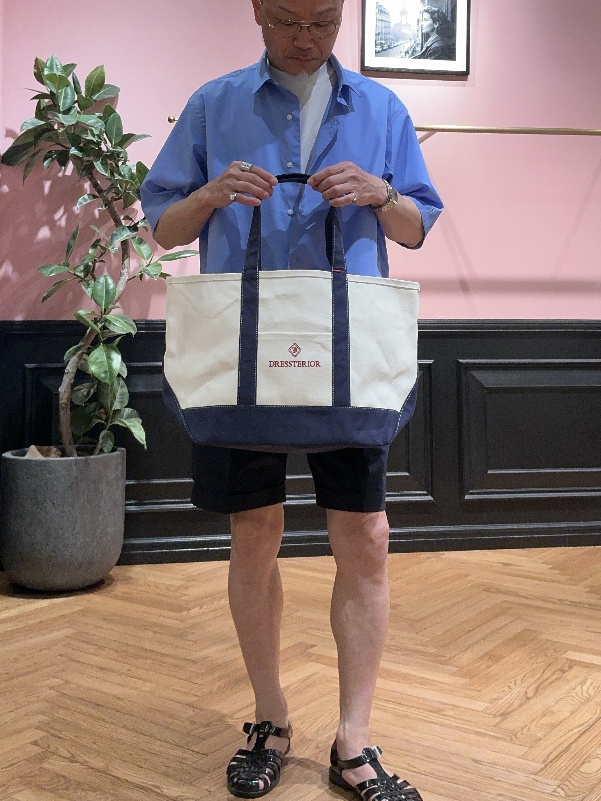 torigoeさんの「DRESSTERIOR｜【干場義雅&times;DRESSTERIOR】シドグラスシャツ」を使ったコーディネート