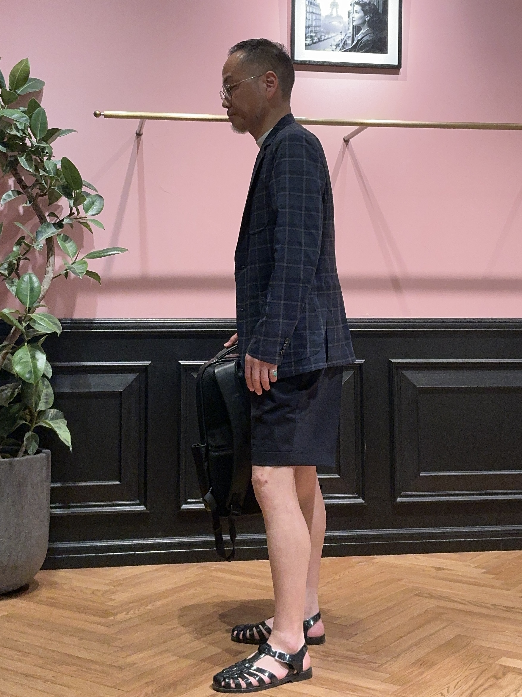 torigoeさんの「DRESSTERIOR｜【セットアップ可/ウォッシャブル/高通気性】DotAir チェックジャケット」を使ったコーディネート