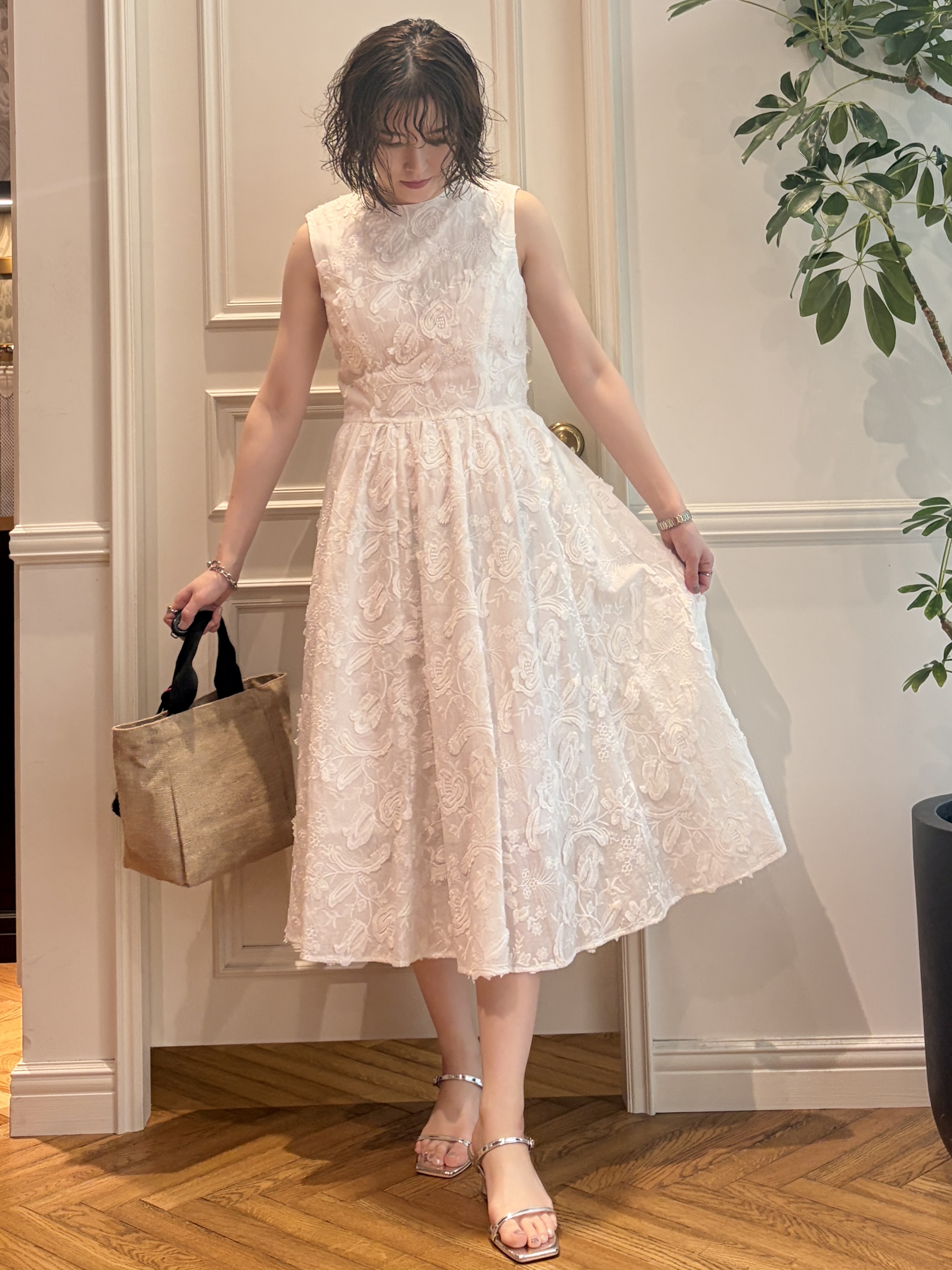 nakaoさんの「DRESSTERIOR｜【otonaMUSE5月号掲載】ジュートキャンバス トートバッグ」を使ったコーディネート