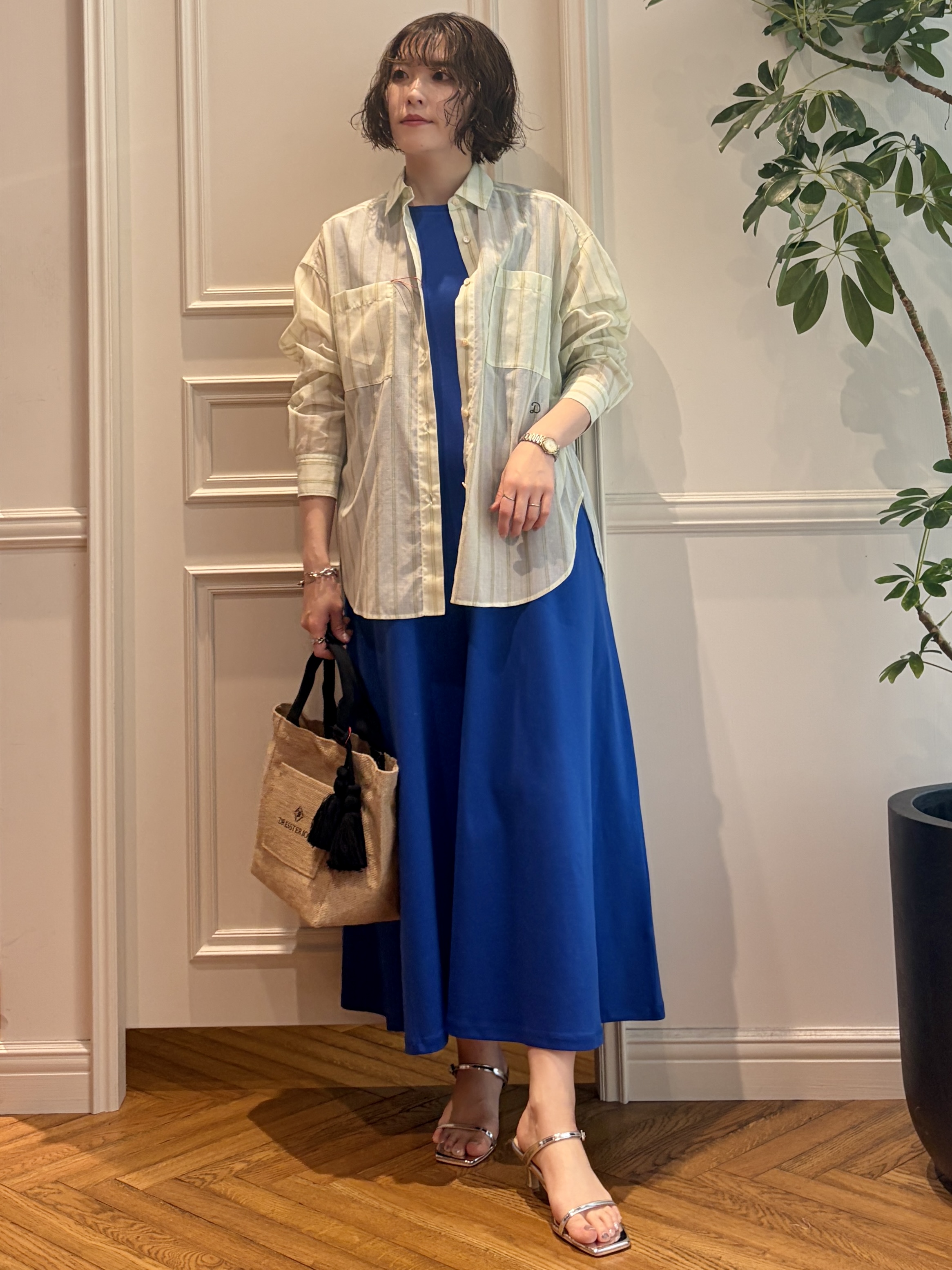 nakaoさんの「DRESSTERIOR｜【otonaMUSE5月号掲載】ジュートキャンバス トートバッグ」を使ったコーディネート