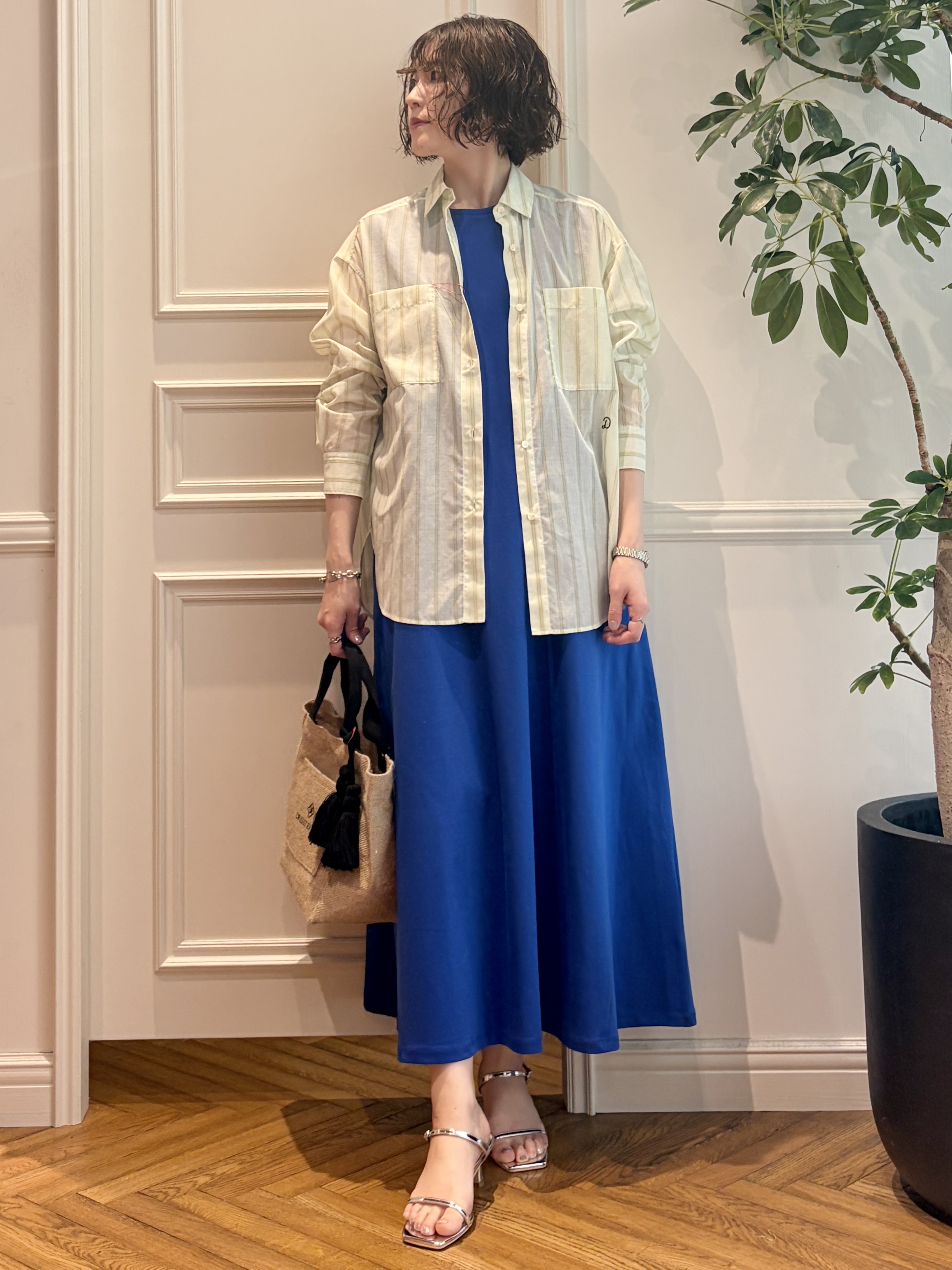 nakaoさんの「DRESSTERIOR｜【otonaMUSE5月号掲載】ジュートキャンバス トートバッグ」を使ったコーディネート