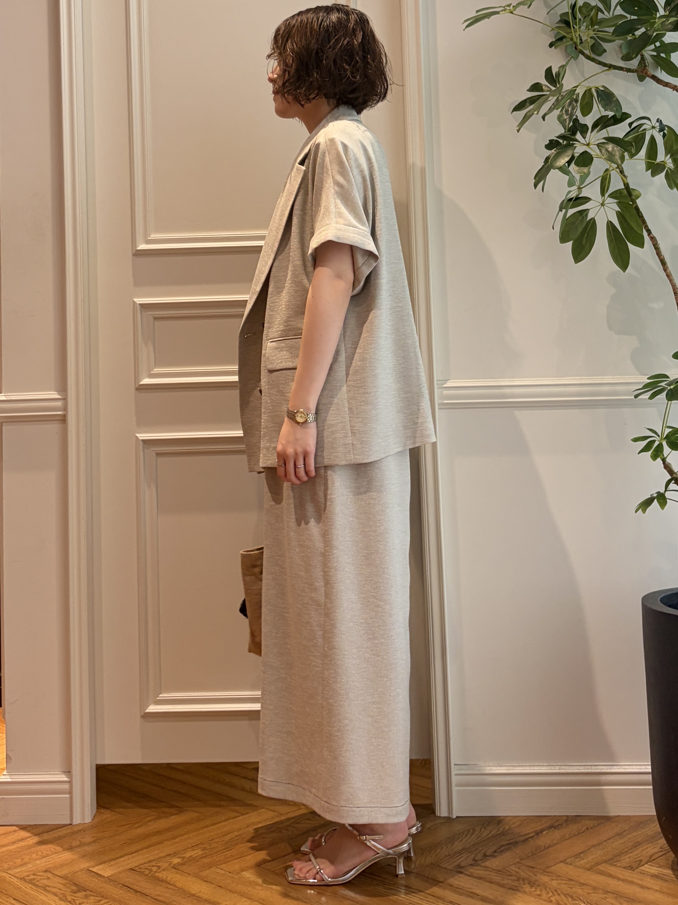 nakaoさんの「DRESSTERIOR｜【otonaMUSE5月号掲載】ジュートキャンバス トートバッグ」を使ったコーディネート