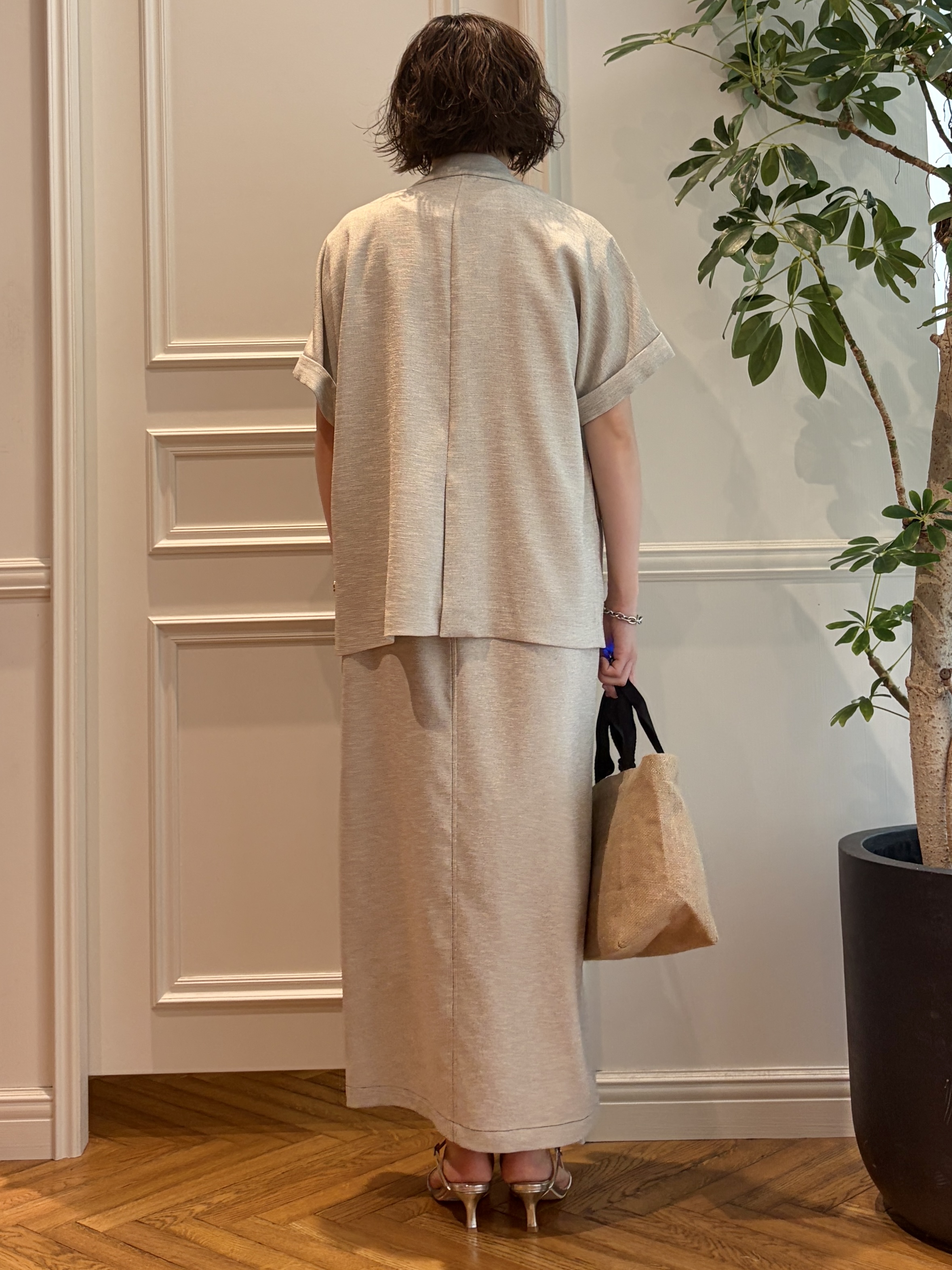 nakaoさんの「DRESSTERIOR｜【otonaMUSE5月号掲載】ジュートキャンバス トートバッグ」を使ったコーディネート