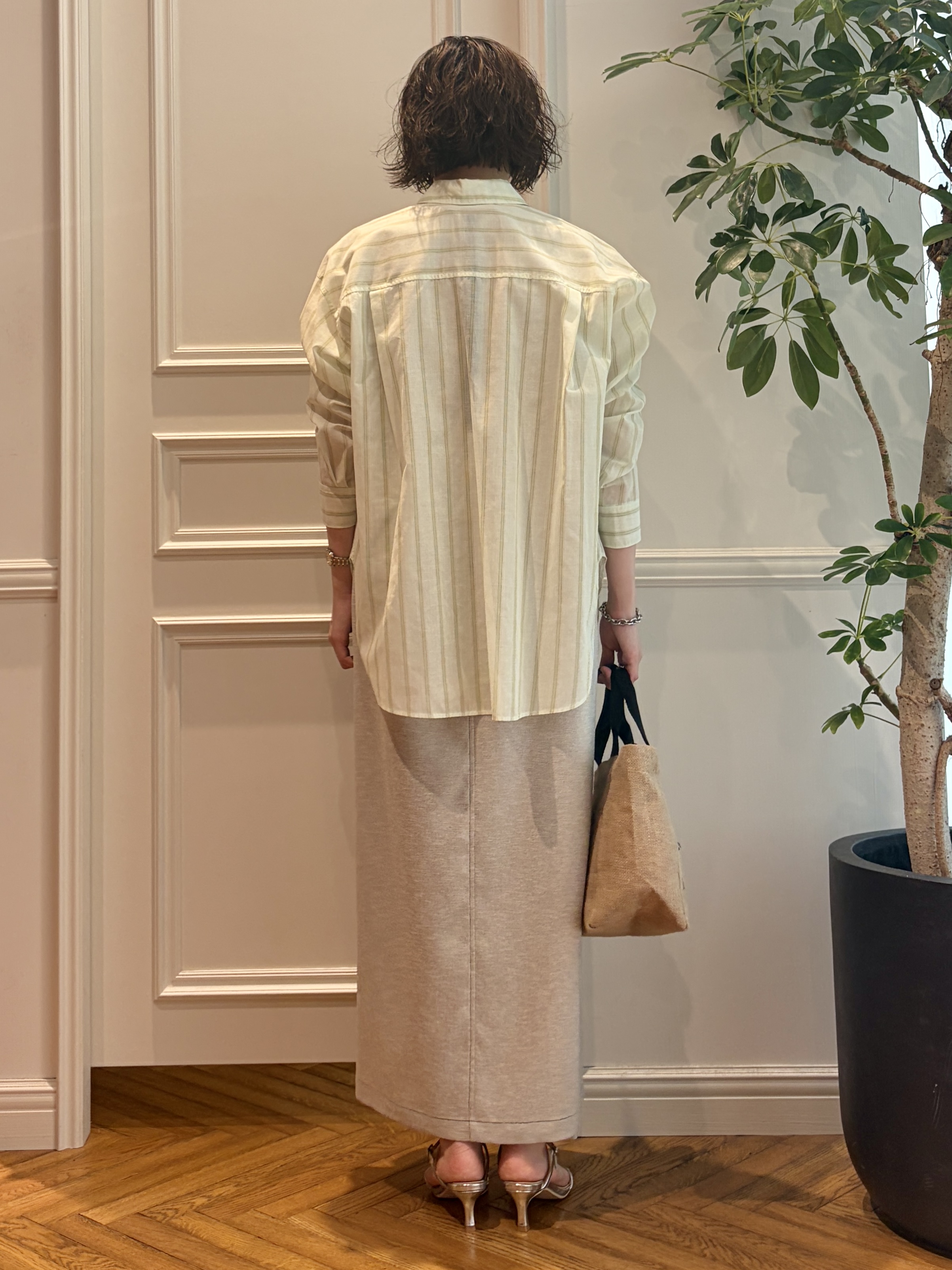 nakaoさんの「DRESSTERIOR｜【otonaMUSE5月号掲載】ジュートキャンバス トートバッグ」を使ったコーディネート