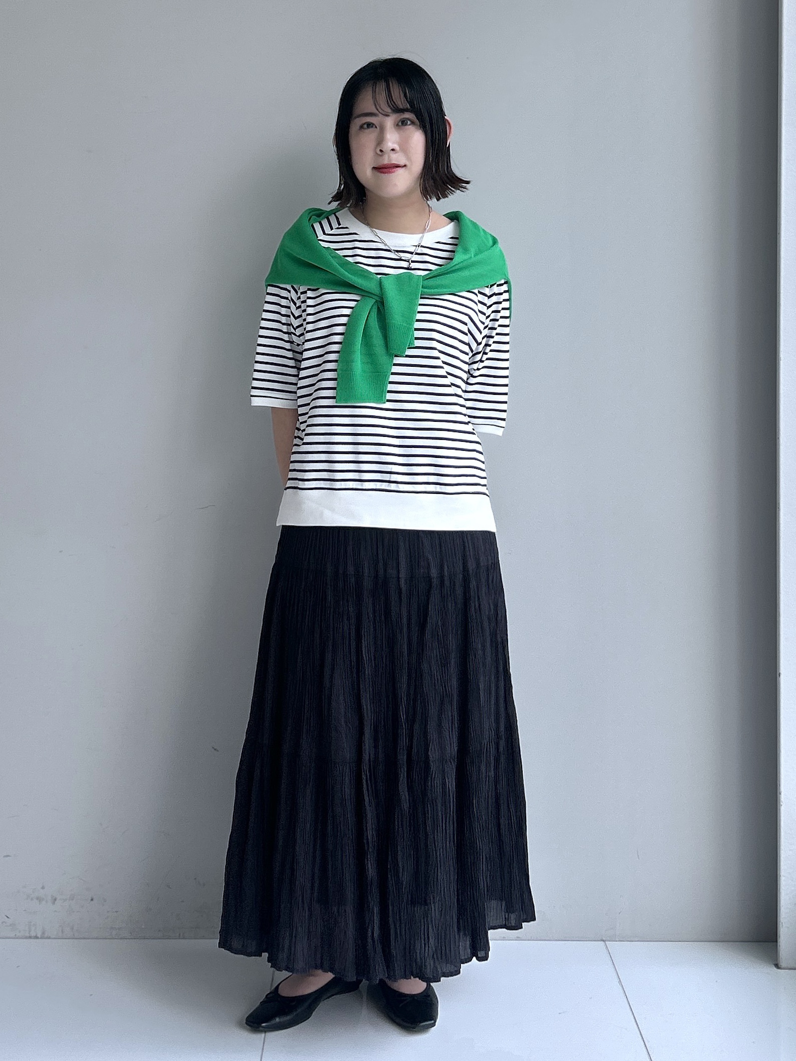 Hirokaさんの「Dessin｜お守りカーディガン -ウォッシャブル-」を使ったコーディネート
