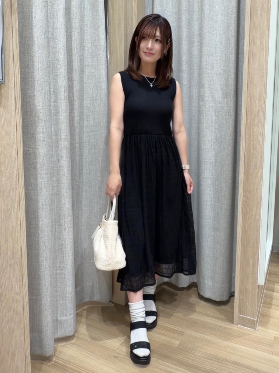 Fumikaさんの「grove｜高評価！【接触冷感／UVカットetc】ベーシックショートカーディガン」を使ったコーディネート