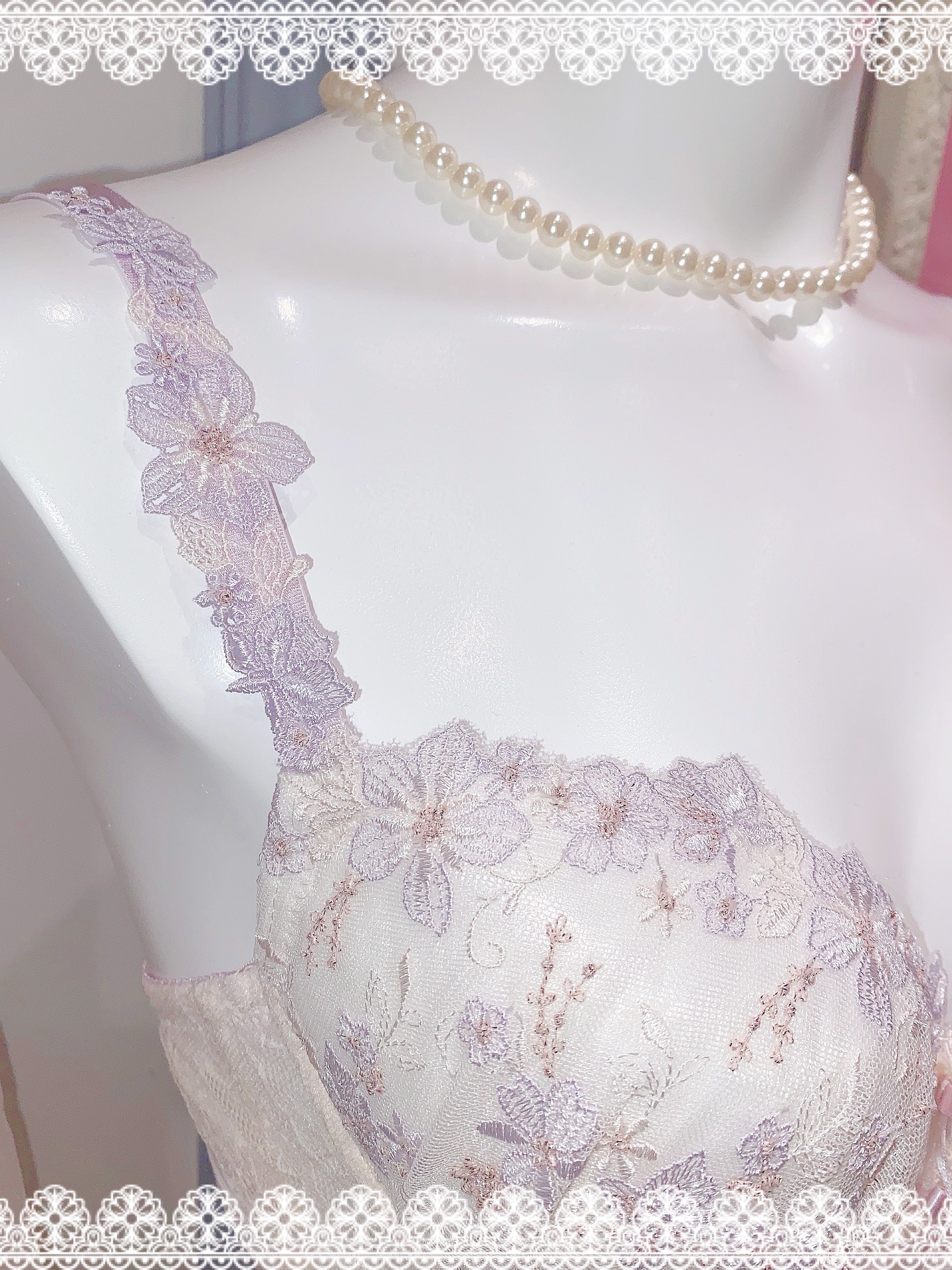 NENE さんの「Risa Magli｜フェナ ブラジャー (B-C) ＜Sweet Rich（スウィートリッチ）＞」を使ったコーディネート