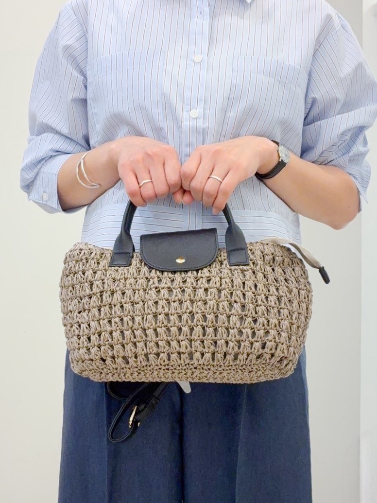 kanakoさんの「grove｜【貴島明日香さん着用／イージーケア／接触冷感】麻混クロップドシャツ」を使ったコーディネート