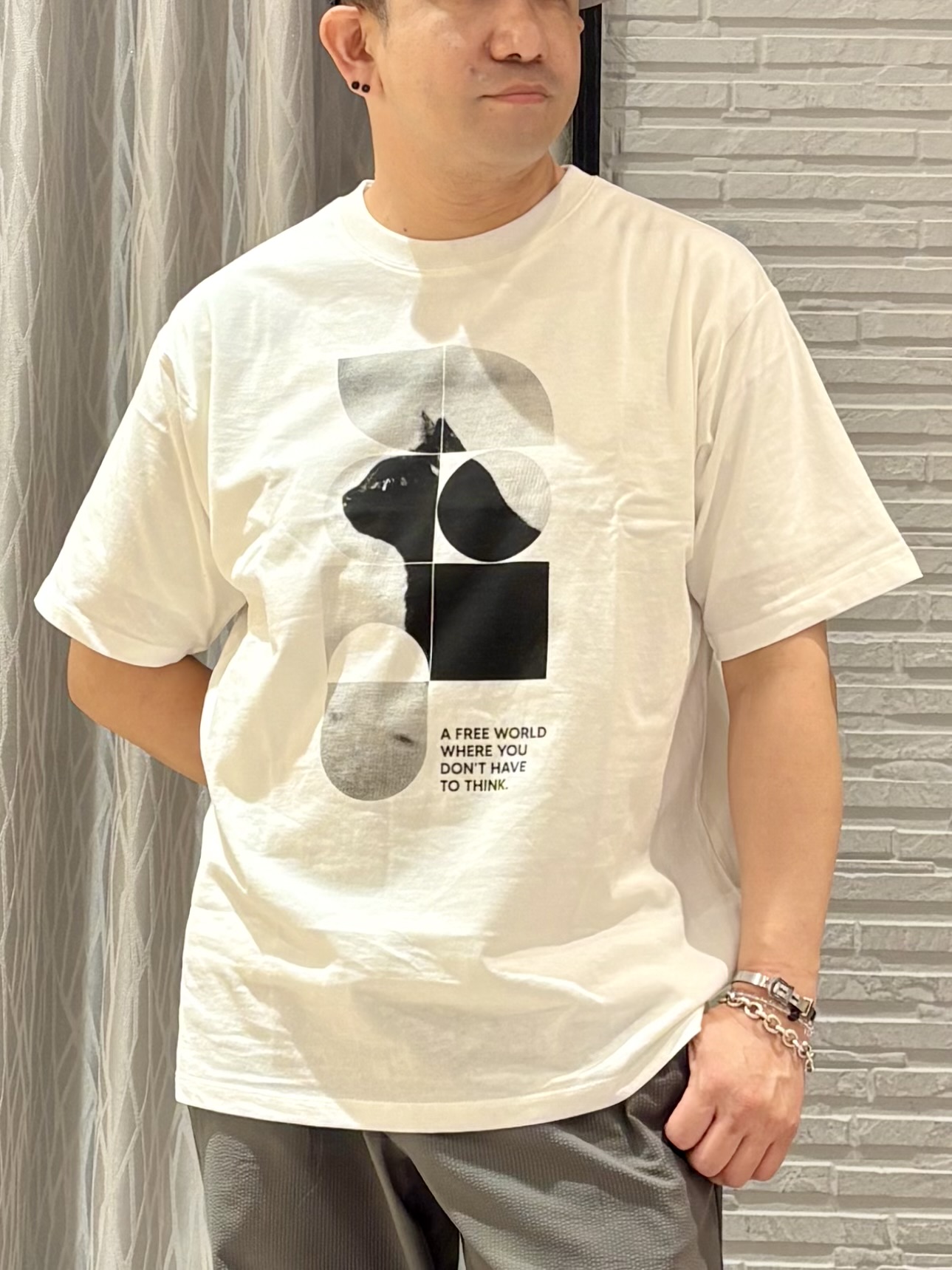 Pーyamaさんの「THE SHOP TK｜マイクロ シアサッカー ジャケット 洗濯機OK／セットアップ可」を使ったコーディネート