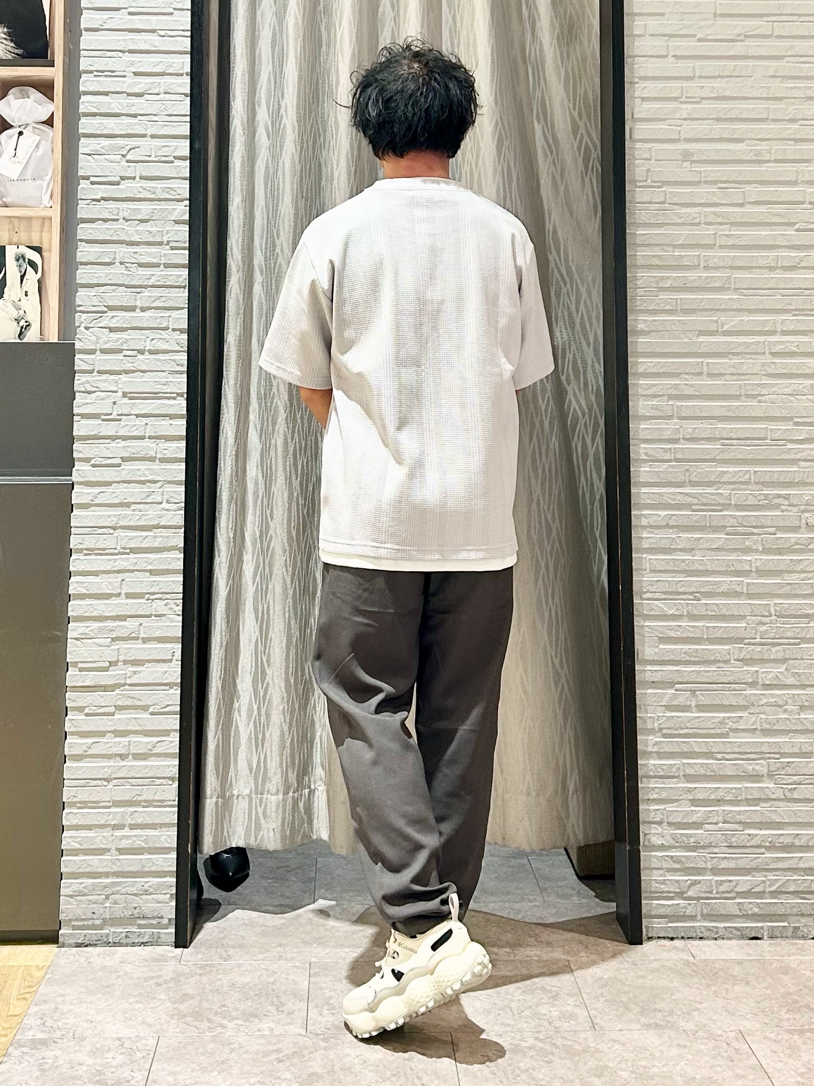 KENJI Iさんの「THE SHOP TK｜【ラクして決まる！】レイヤード風半袖Tシャツ　洗濯機OK」を使ったコーディネート