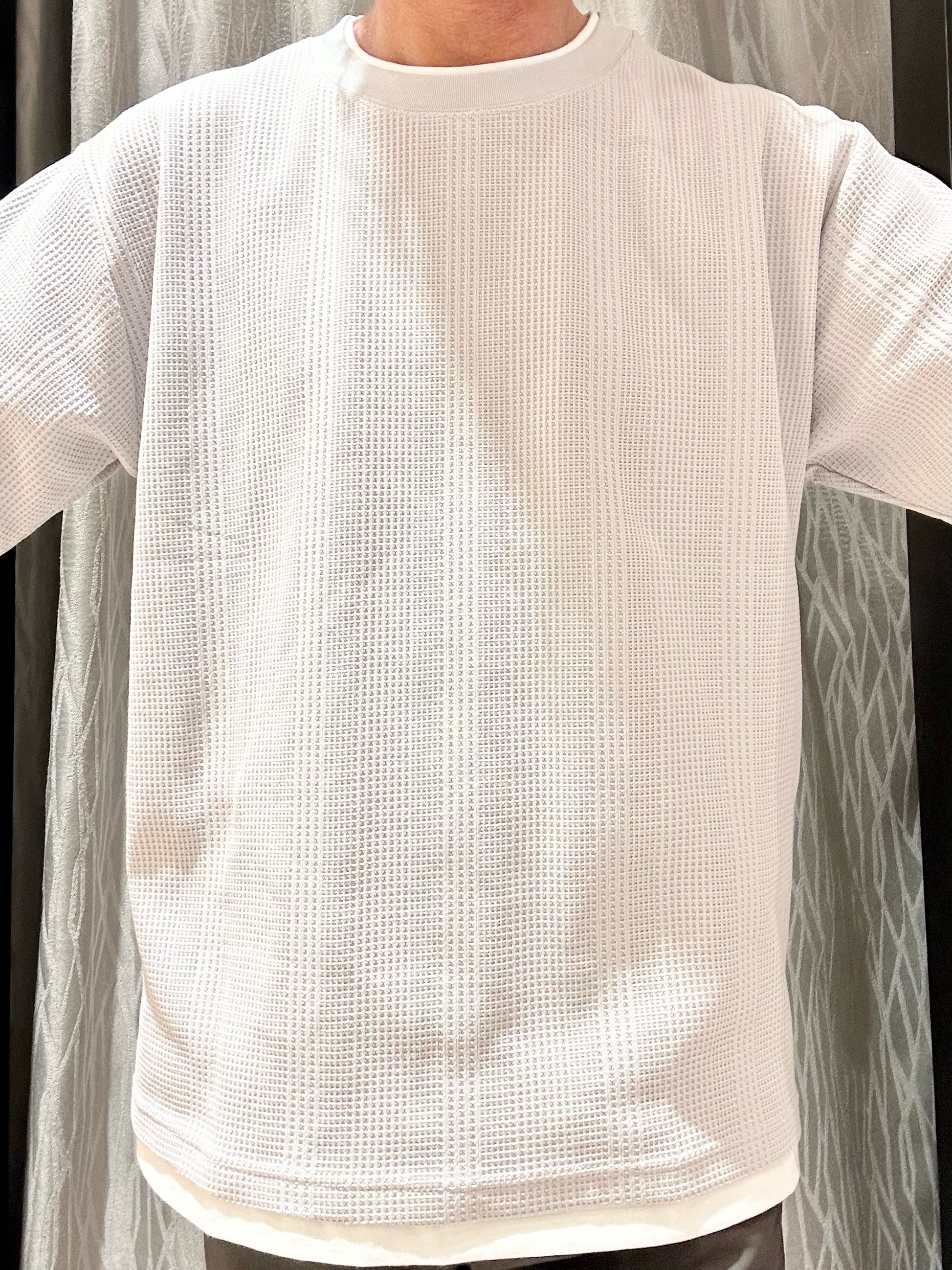 KENJI Iさんの「THE SHOP TK｜【ラクして決まる！】レイヤード風半袖Tシャツ　洗濯機OK」を使ったコーディネート