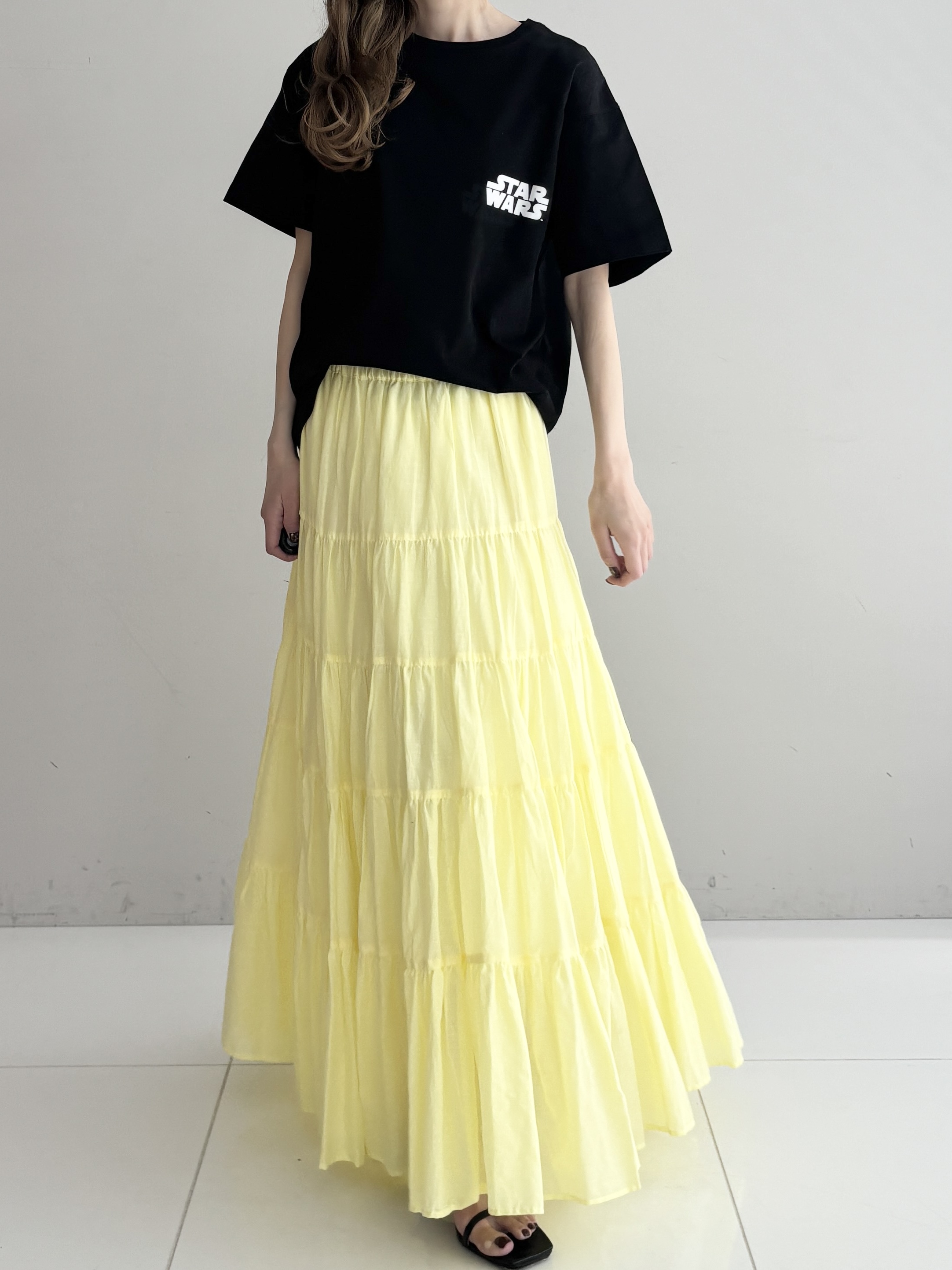 清水夏姫さんの「DRESSTERIOR｜【otonaMUSE5月号掲載】スキニーベルトサンダル」を使ったコーディネート