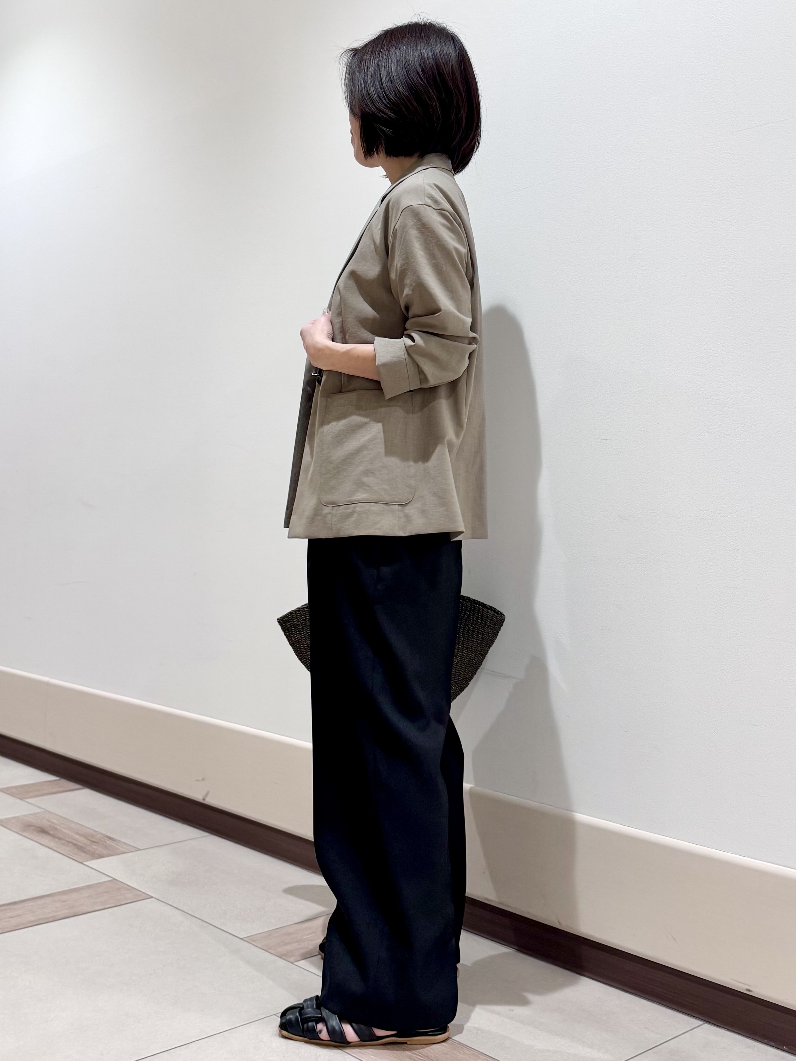 kaeさんの「Reflect｜【SS-4Lサイズ／接触冷感／シワになりにくい】リラクシーテーラードジャケット」を使ったコーディネート