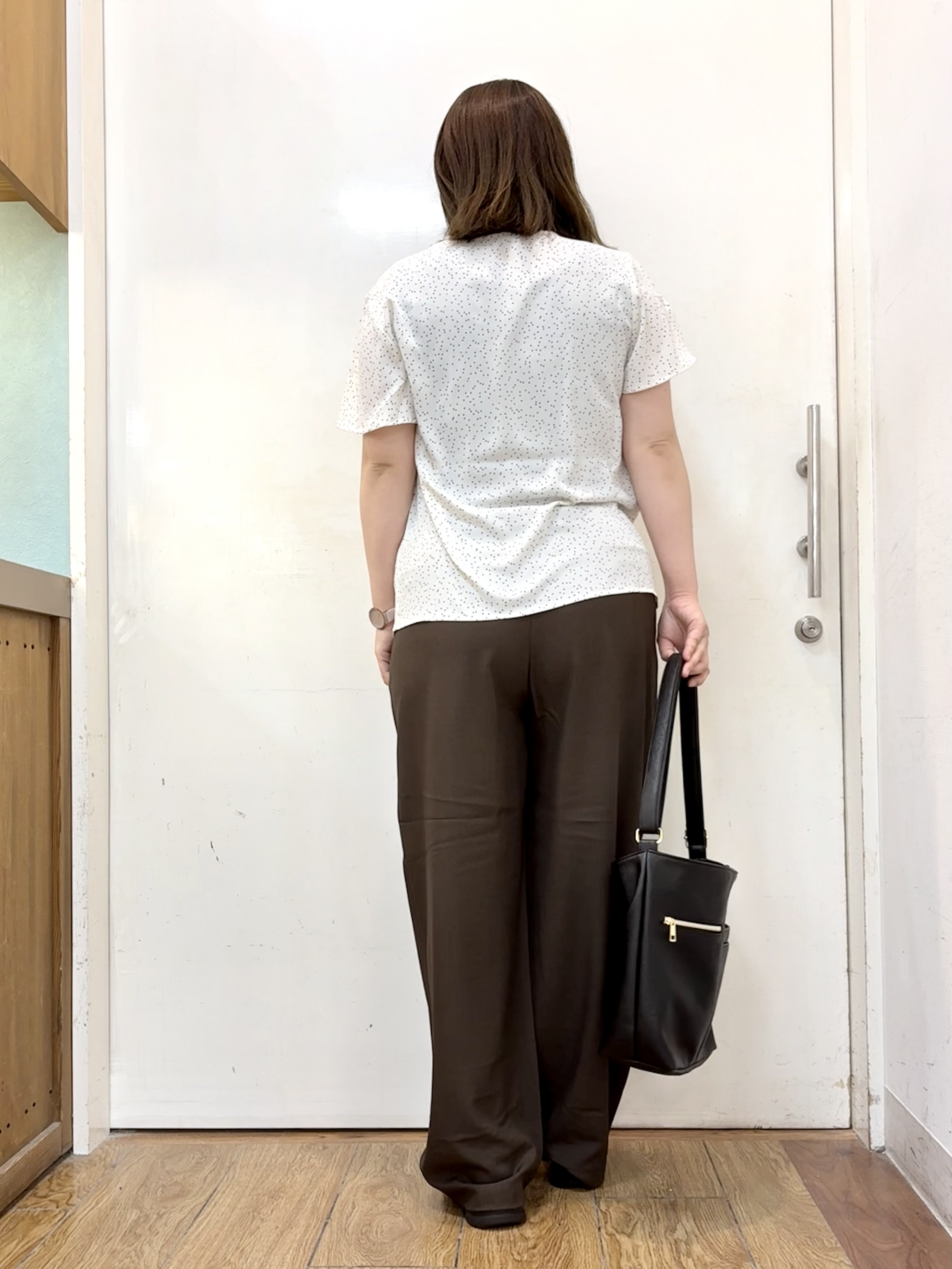 だいわさんの「SHOO･LA･RUE｜【ひんやり/UV/セットアップ可】洗濯後しわになりにくい スキッパーブラウス」を使ったコーディネート