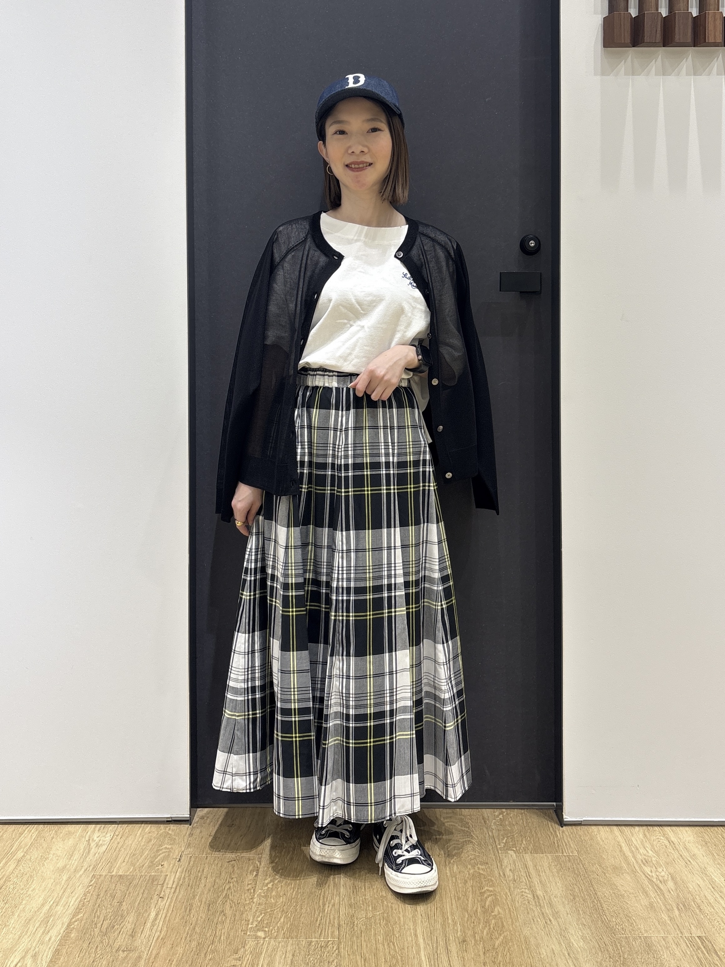 risaさんの「Dessin｜お守りカーディガン -ウォッシャブル-」を使ったコーディネート