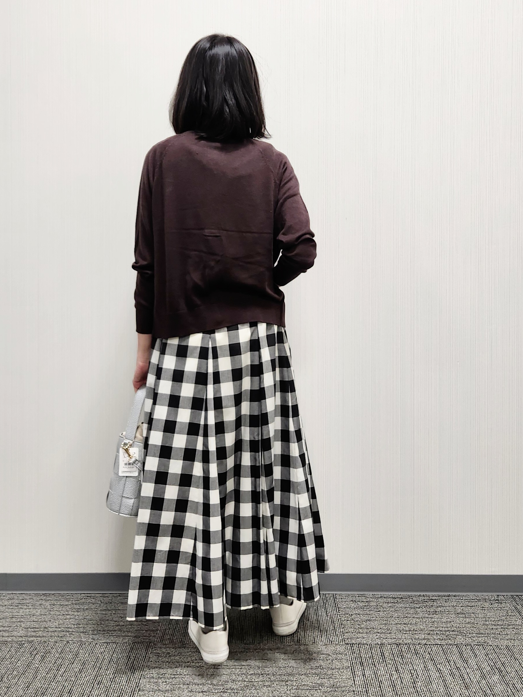 naraさんの「Dessin｜【2点セット/洗える】アンサンブルニット」を使ったコーディネート