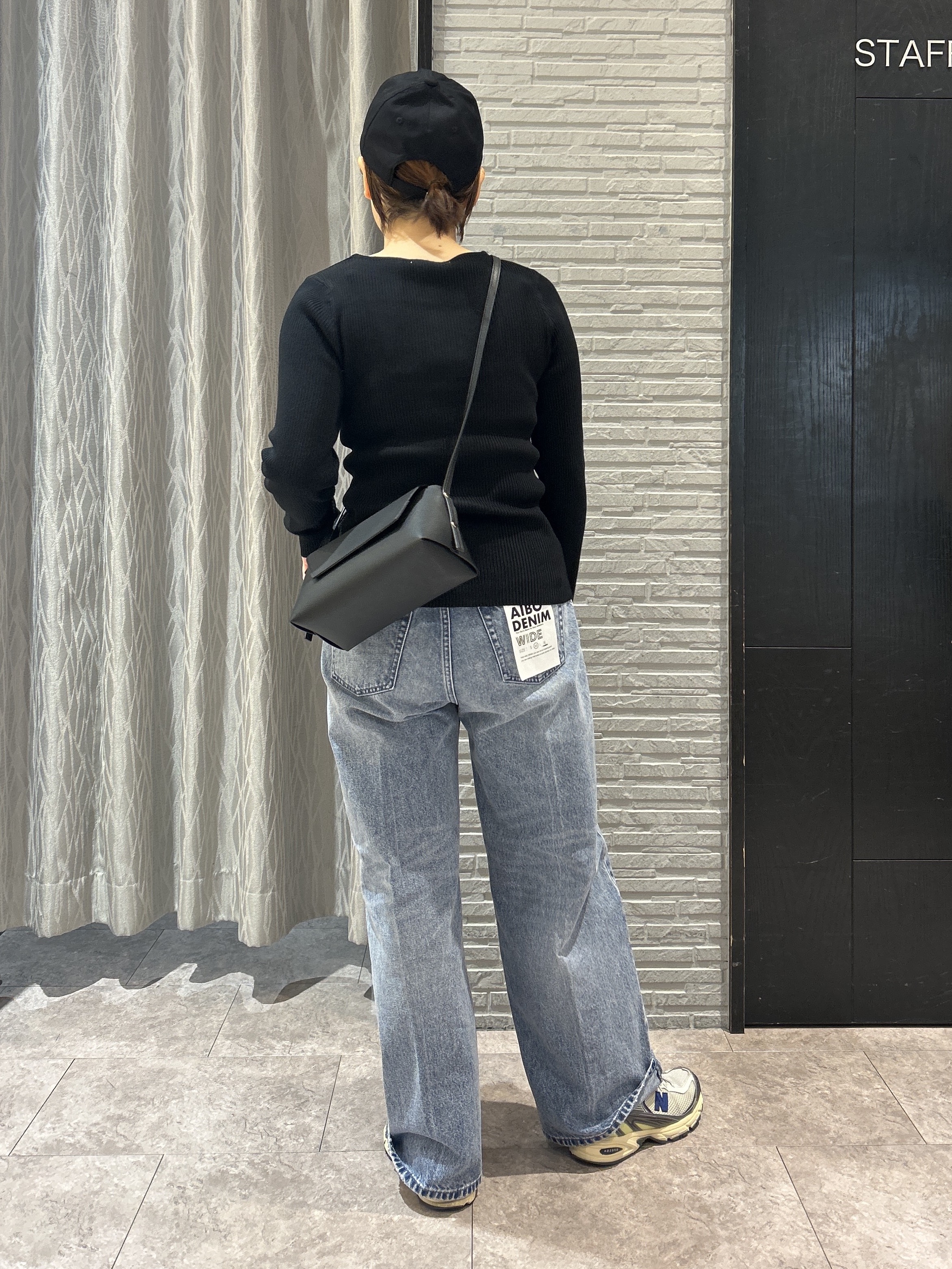 ga_riさんの「THE SHOP TK｜レースレイヤードリブニット」を使ったコーディネート