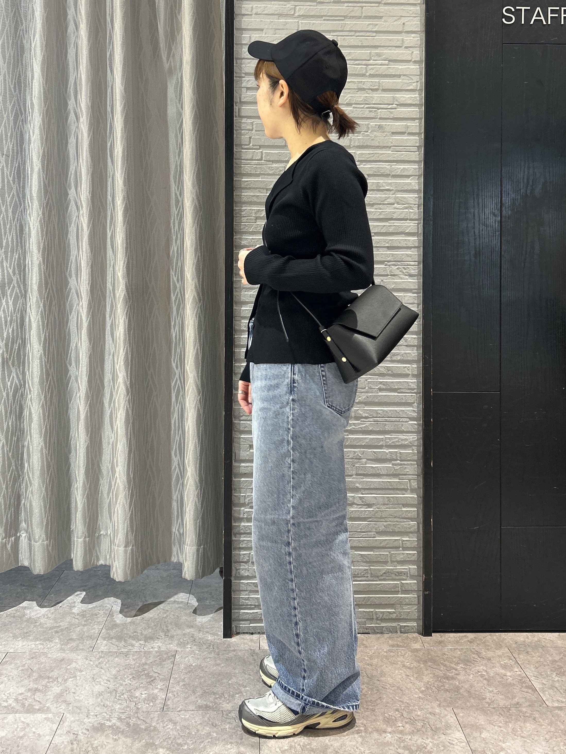 ga_riさんの「THE SHOP TK｜レースレイヤードリブニット」を使ったコーディネート