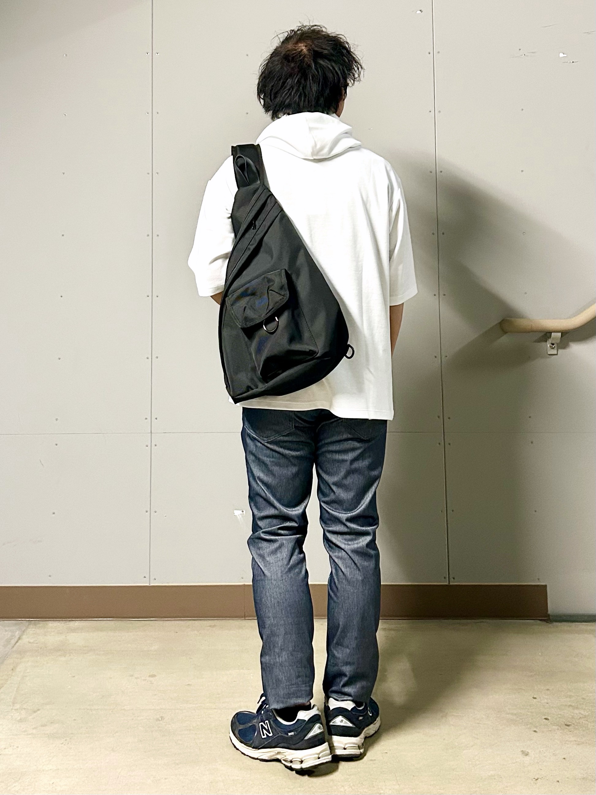 KENJI Iさんの「THE SHOP TK｜ブロッキング半袖パーカ 【洗濯機OK】」を使ったコーディネート