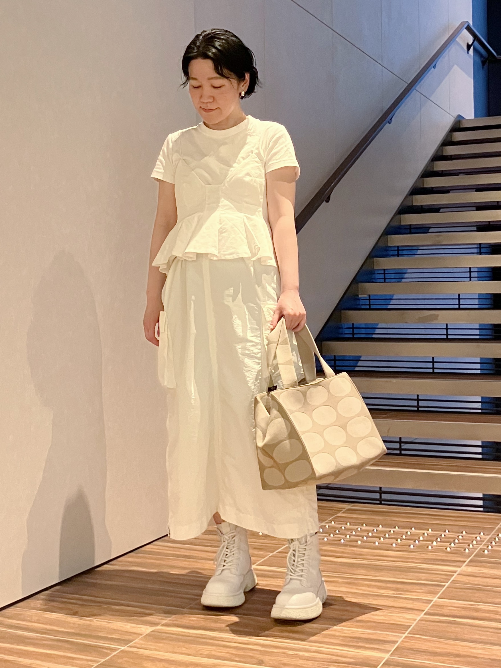 Cさんの「HIROKO HAYASHI｜TRICO（トリコ）トートバッグ」を使ったコーディネート