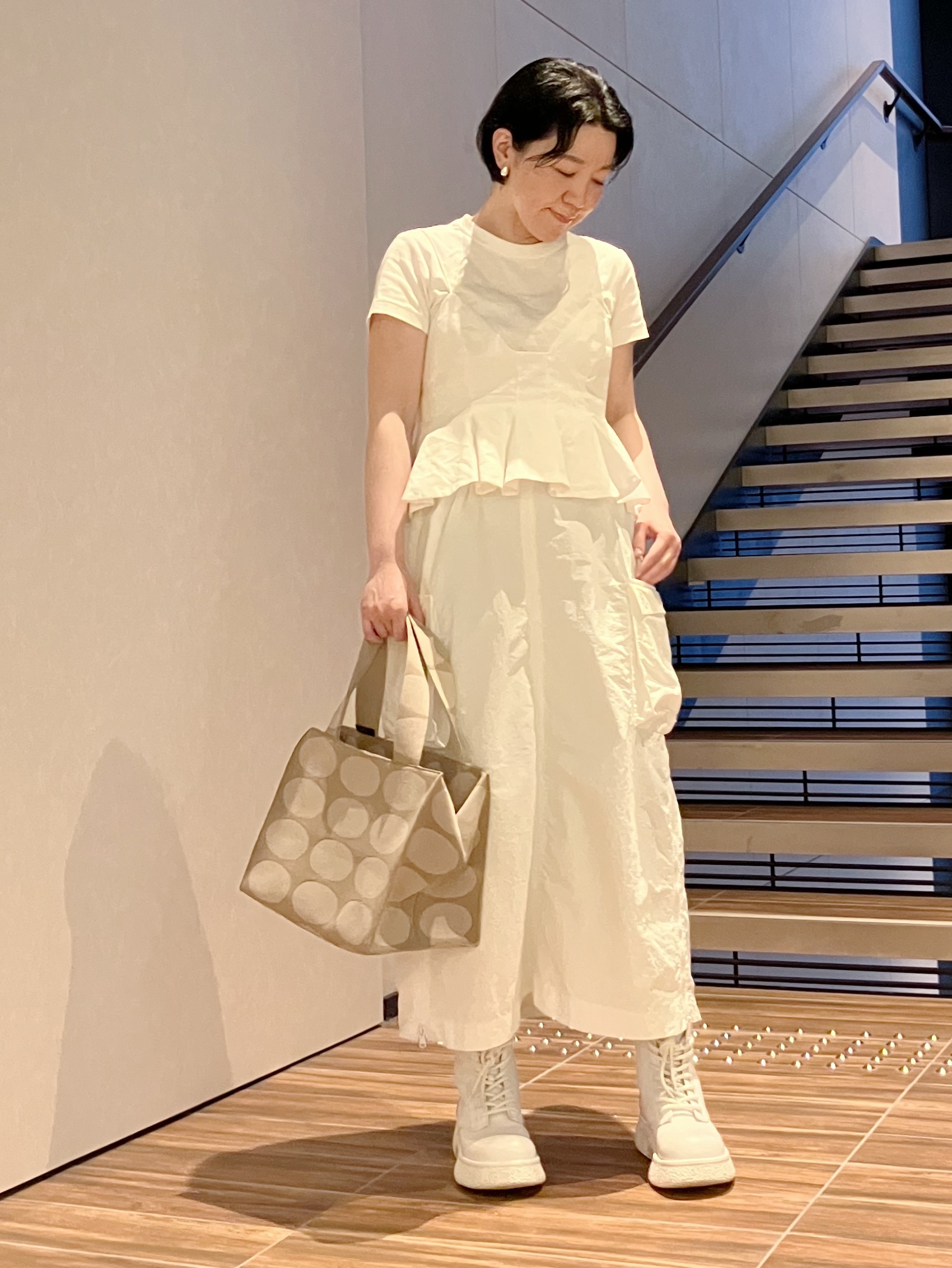 Cさんの「HIROKO HAYASHI｜TRICO（トリコ）トートバッグ」を使ったコーディネート