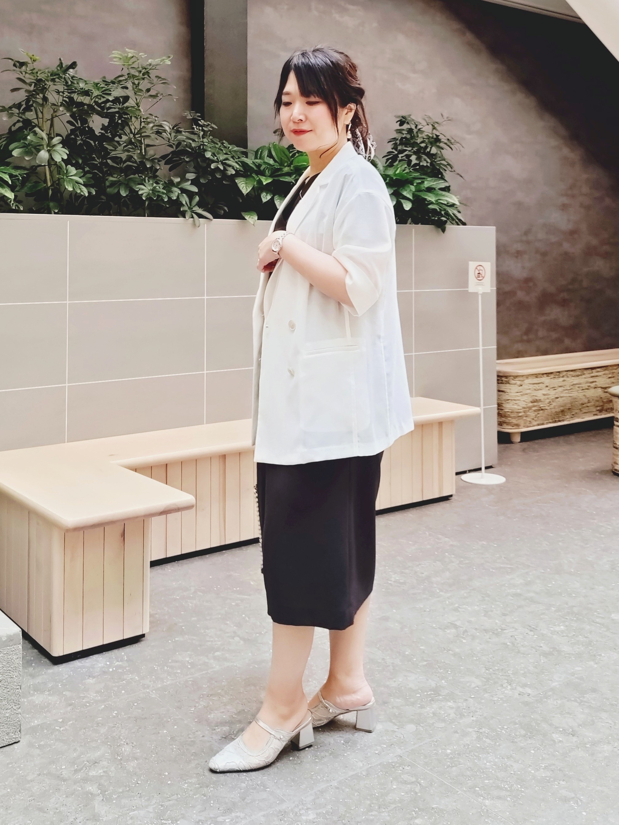 TOMOMIさんの「INDIVI｜【バリエ豊富】デザインワントップネックレス」を使ったコーディネート