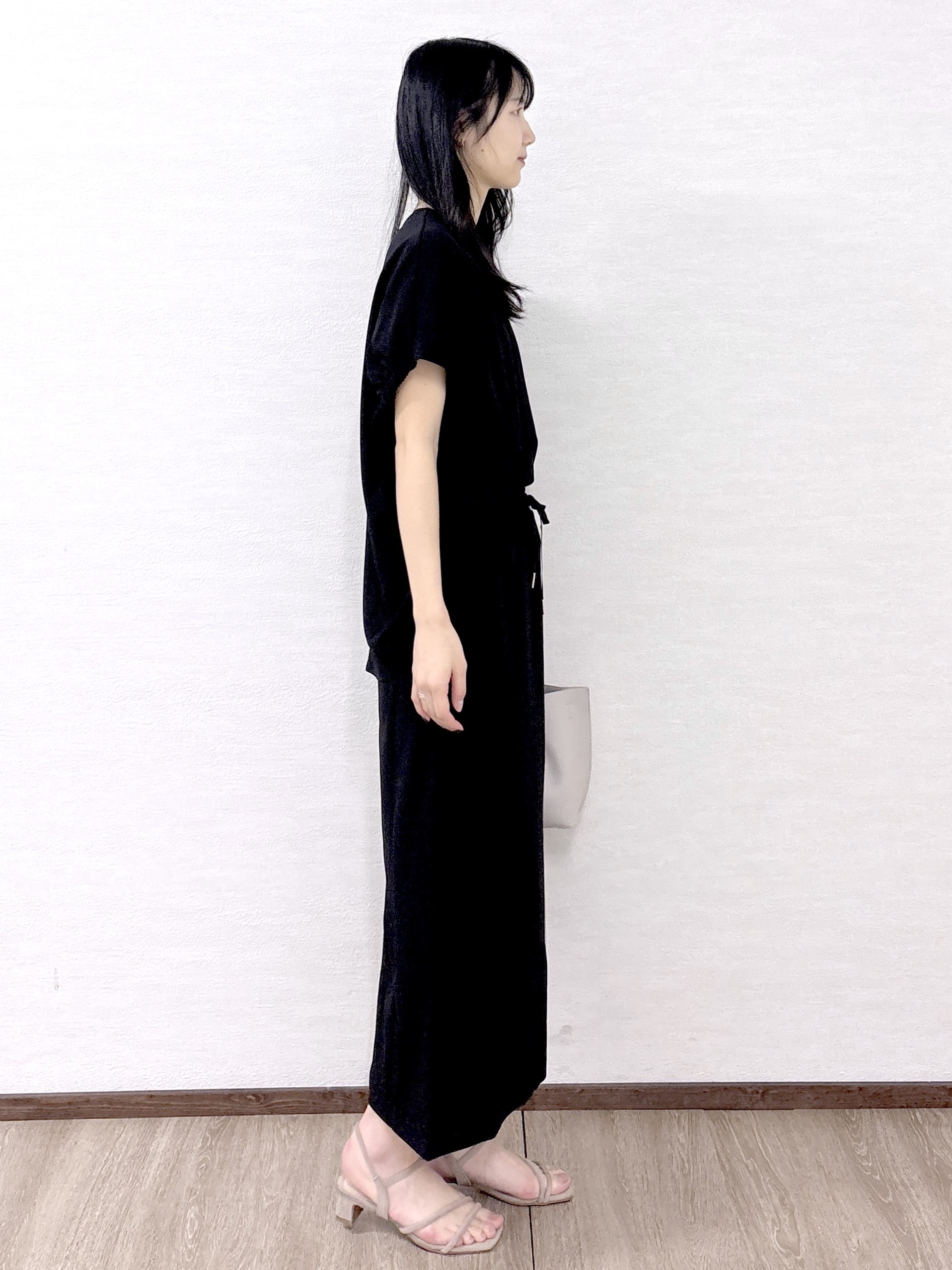 sachikoさんの「OPAQUE.CLIP｜【UV／吸水速乾】リラクシードルマントップス／セットアップ対応可《洗濯機OK》」を使ったコーディネート