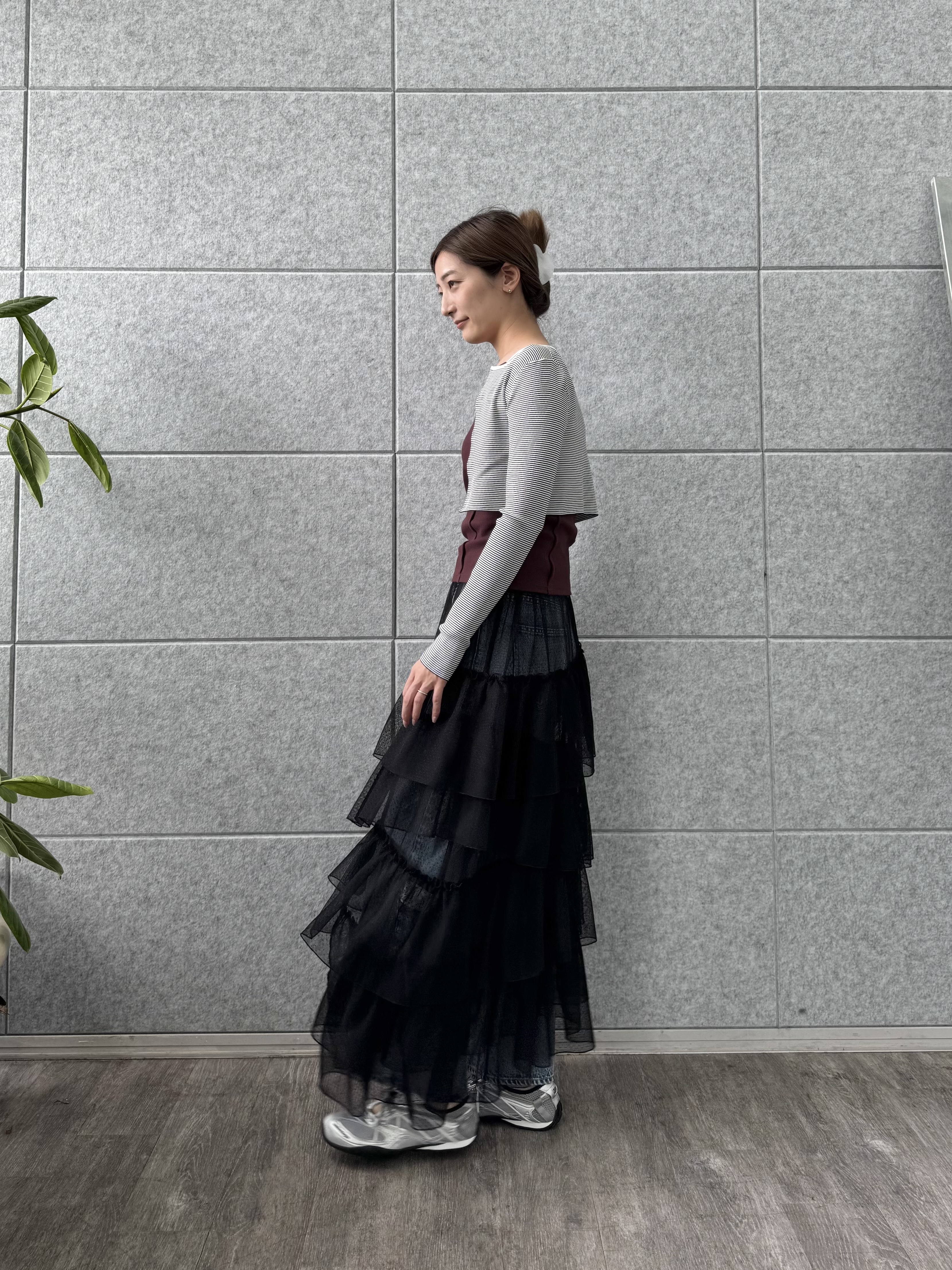uchi__yamaさんの「CODE A｜edge line camisole」を使ったコーディネート