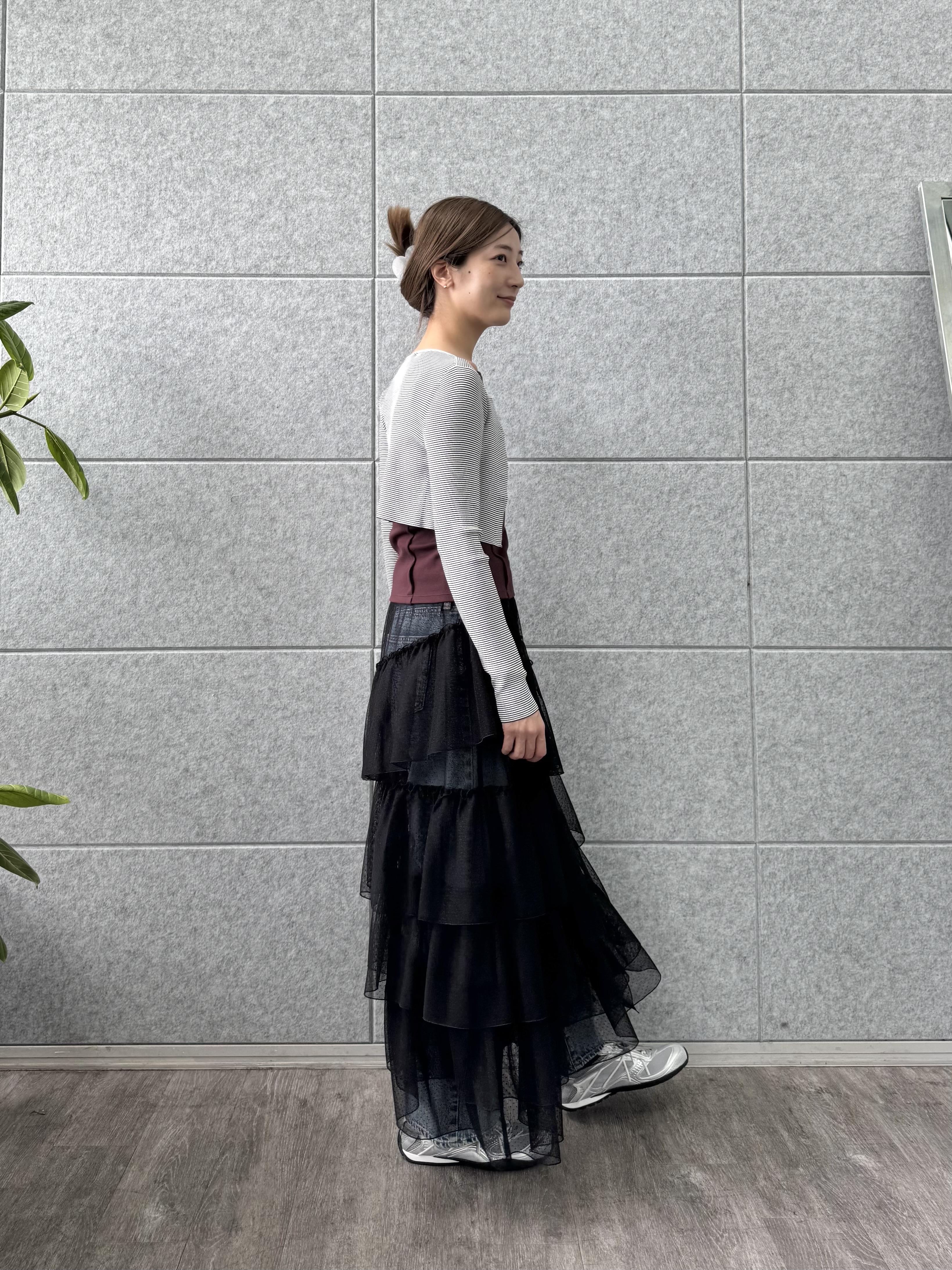 uchi__yamaさんの「CODE A｜edge line camisole」を使ったコーディネート