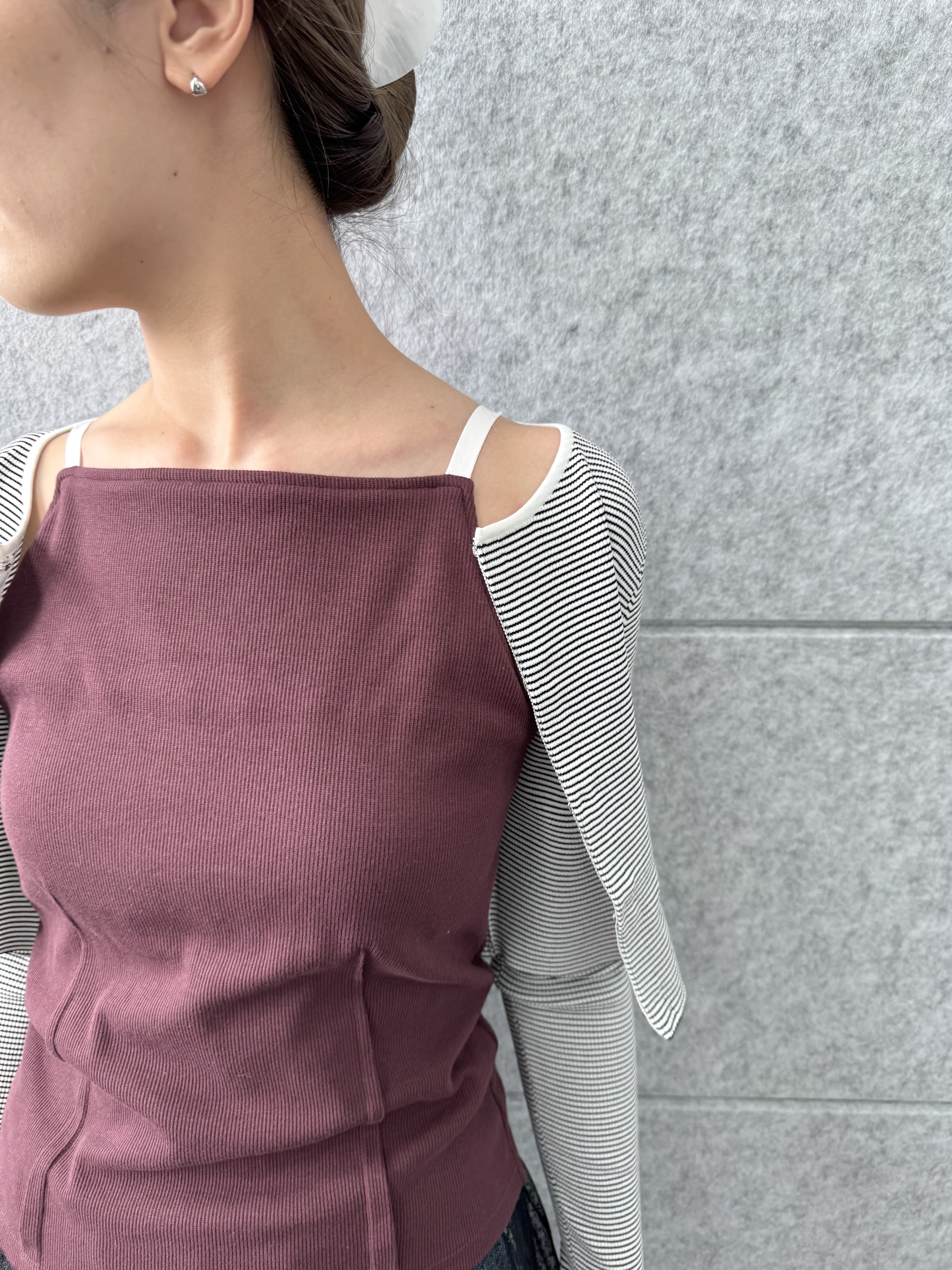 uchi__yamaさんの「CODE A｜edge line camisole」を使ったコーディネート