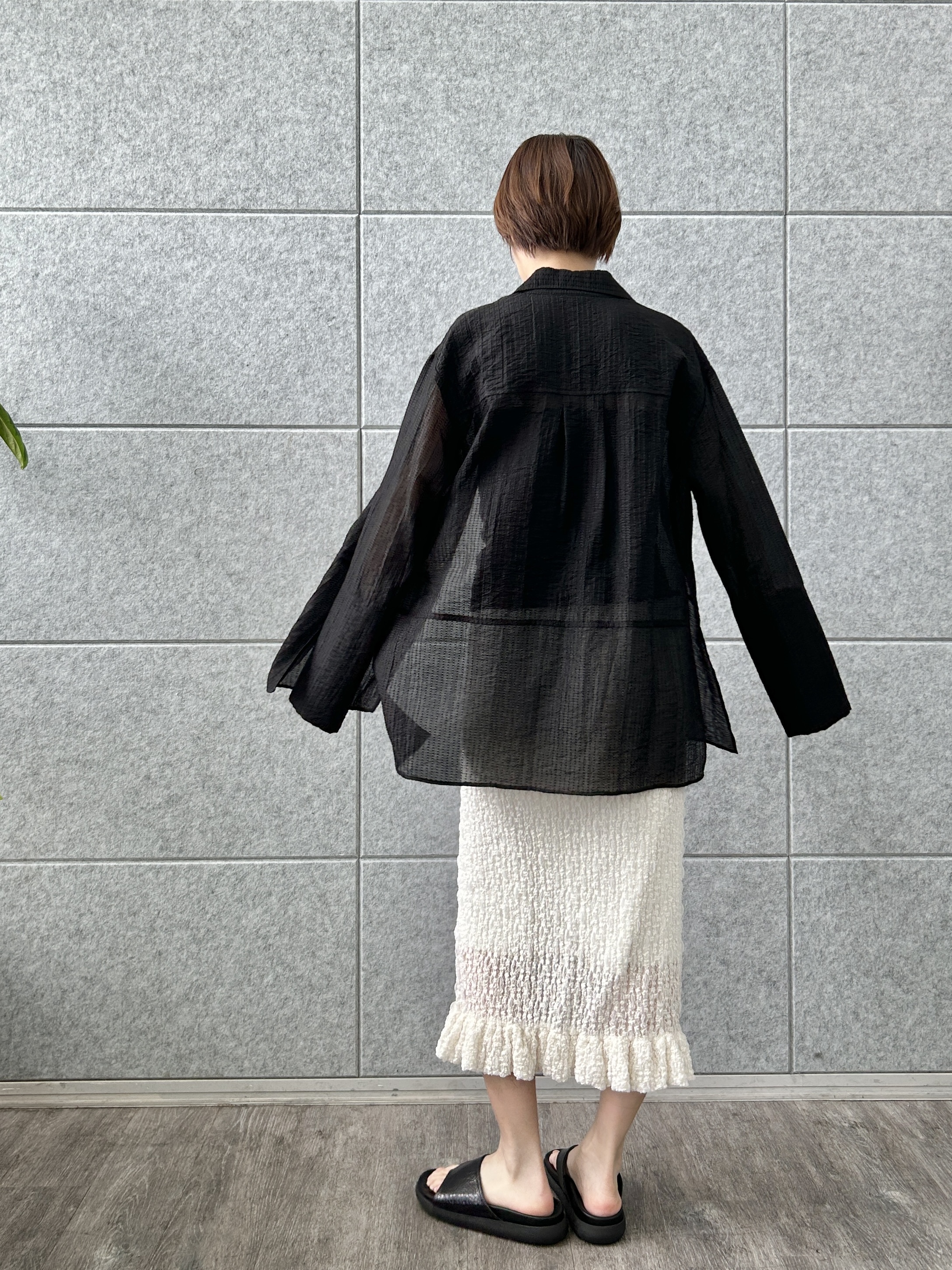 harunaさんの「CODE A｜edge line camisole」を使ったコーディネート